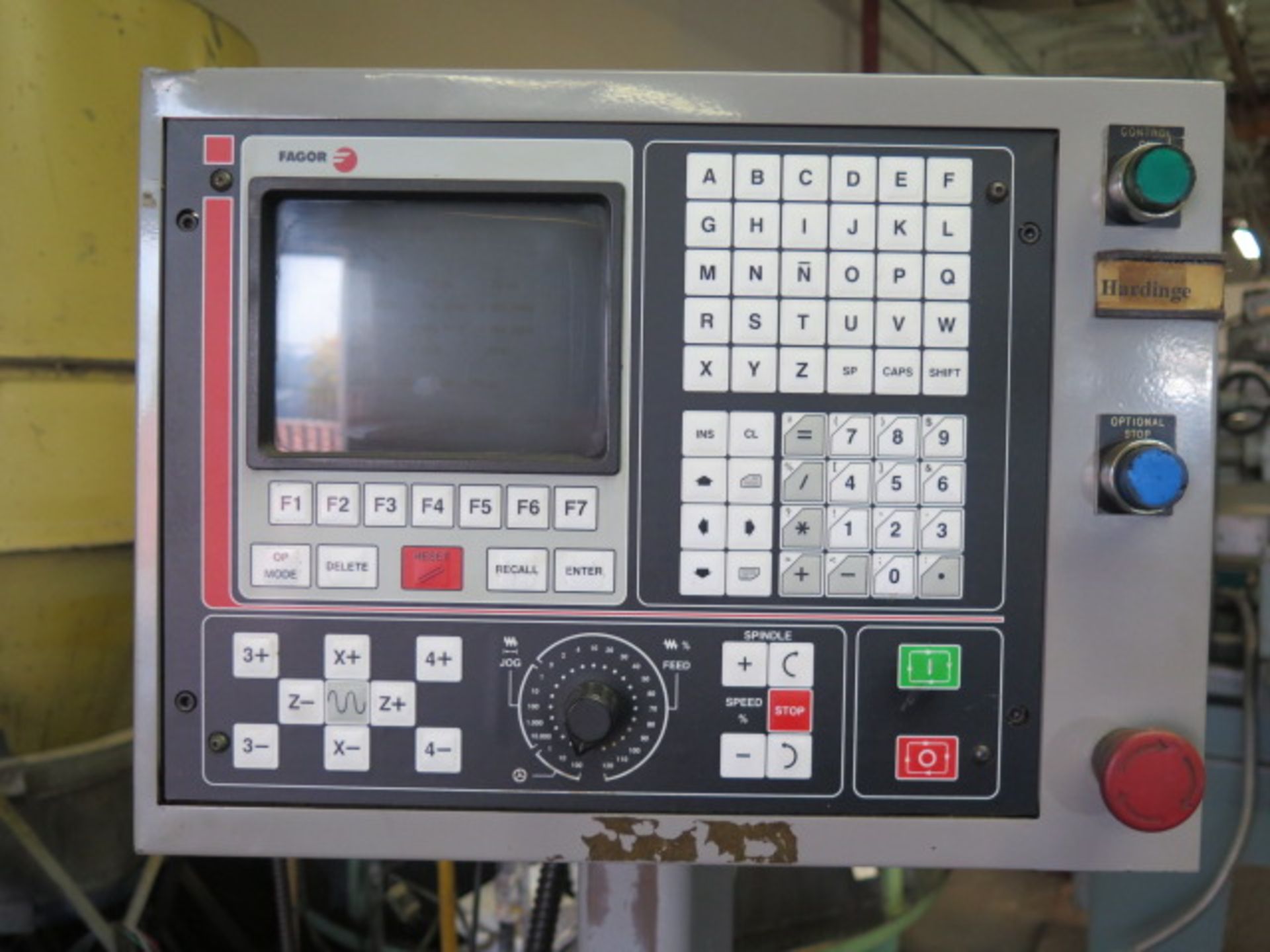 Hardinge / Fagor CNC Cross Slide Lathe w/ Fagor CNC Controls, Pneumatic 5C Collet Closer, SOLD AS IS - Image 11 of 11