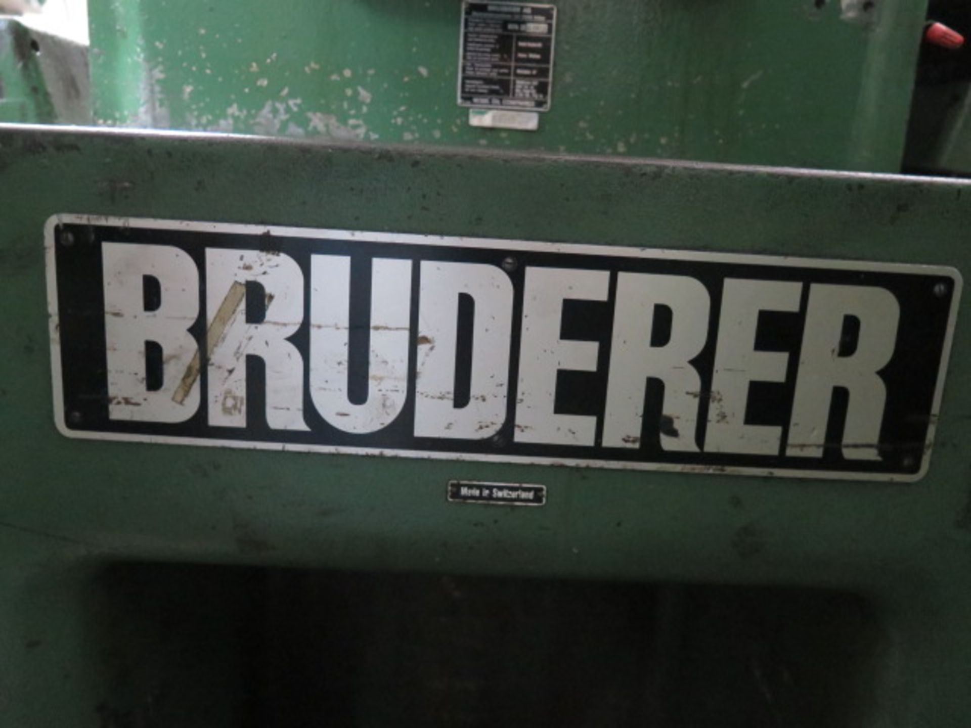 Bruderer BSTA30 33-Ton High Speed Stamping Press w/ Bruderer Controls, SOLD AS IS AND NO WARRANTY - Image 10 of 11