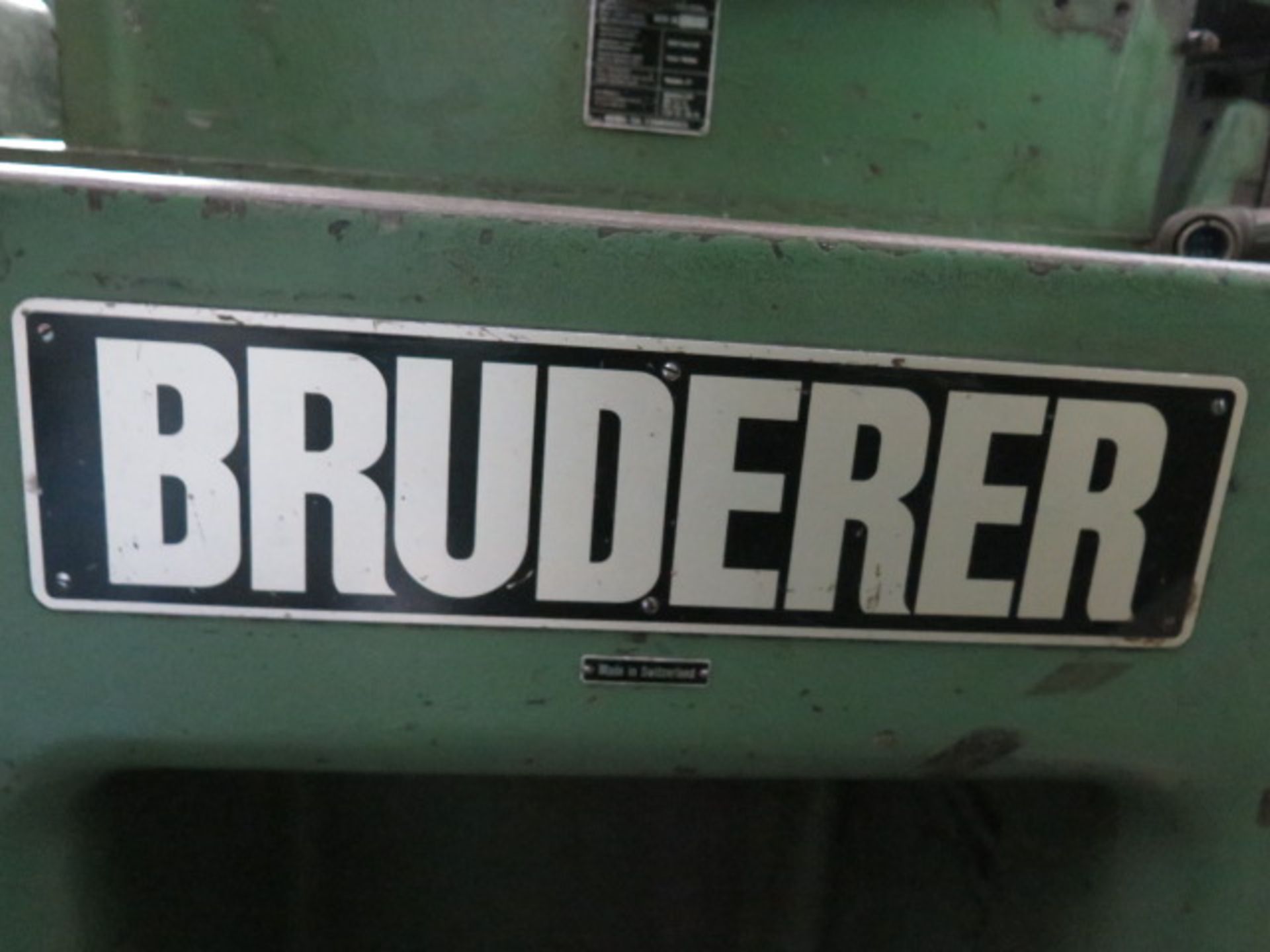 Bruderer BSTA30 33-Ton High Speed Stamping Press w/ Bruderer Controls, SOLD AS IS WITH NO WARRANTY - Image 8 of 9