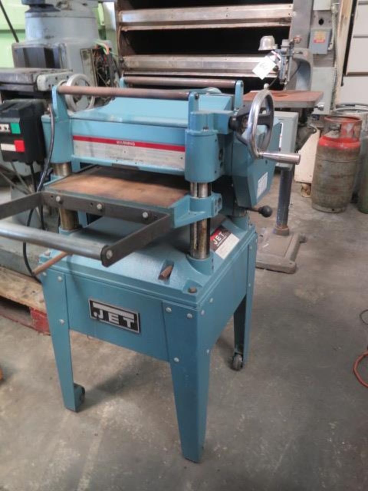 Jet JWP-15HO 15” Wood Planer w/ Rolling Stand (SOLD AS-IS - NO WARRANTY) - Image 2 of 8