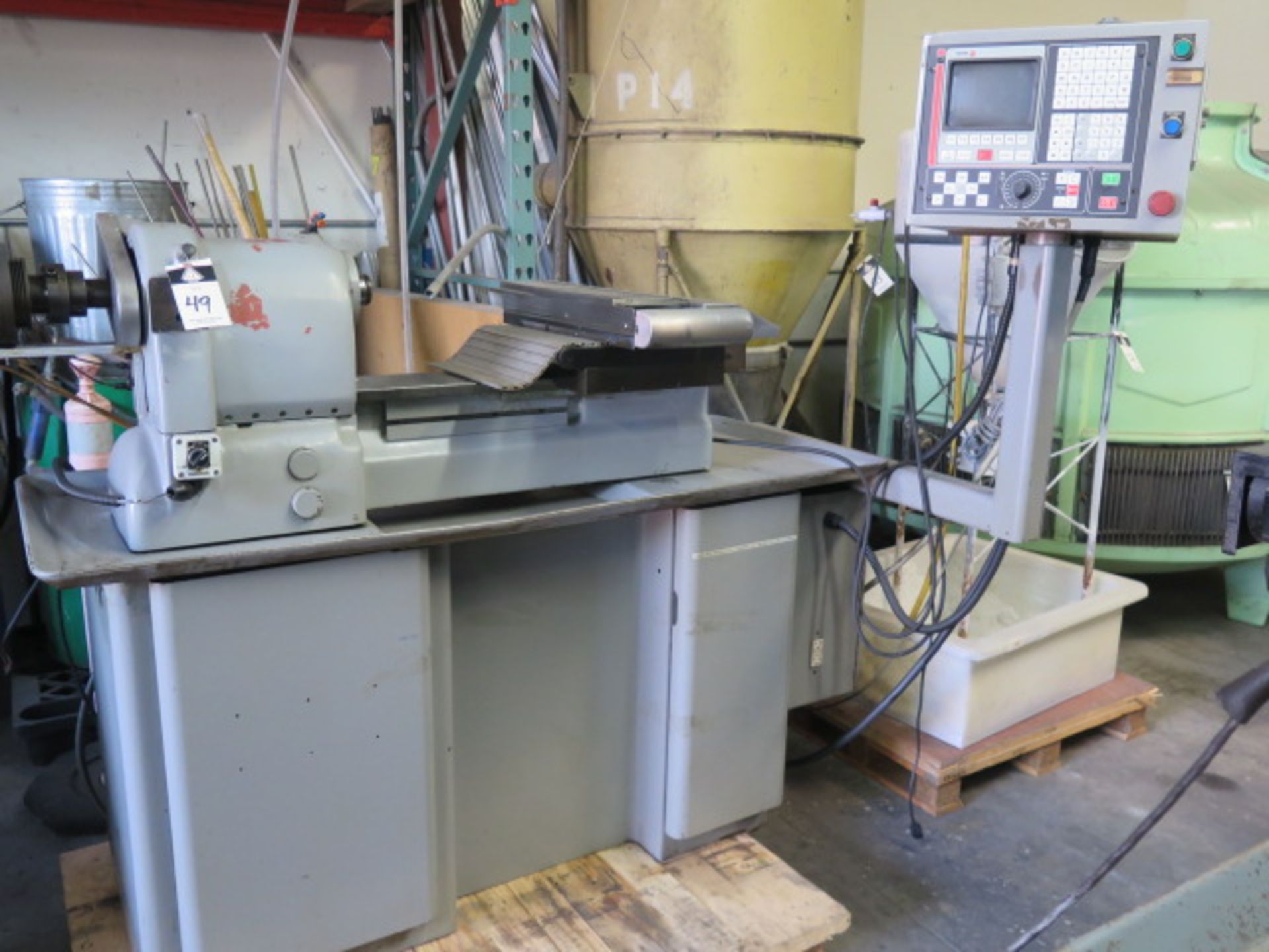 Hardinge / Fagor CNC Cross Slide Lathe w/ Fagor CNC Controls, Pneumatic 5C Collet Closer, SOLD AS IS