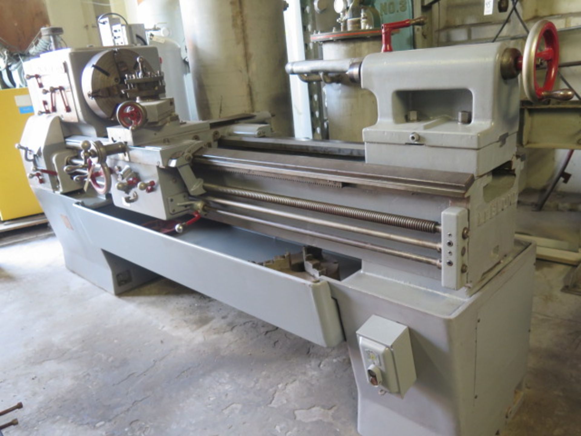 LeBlond Regal 19” x 56” Lathe s/n 2E72 w/ 38-1500 RPM, Inch Threading, Taper Attachment, SOLD AS IS - Image 3 of 12