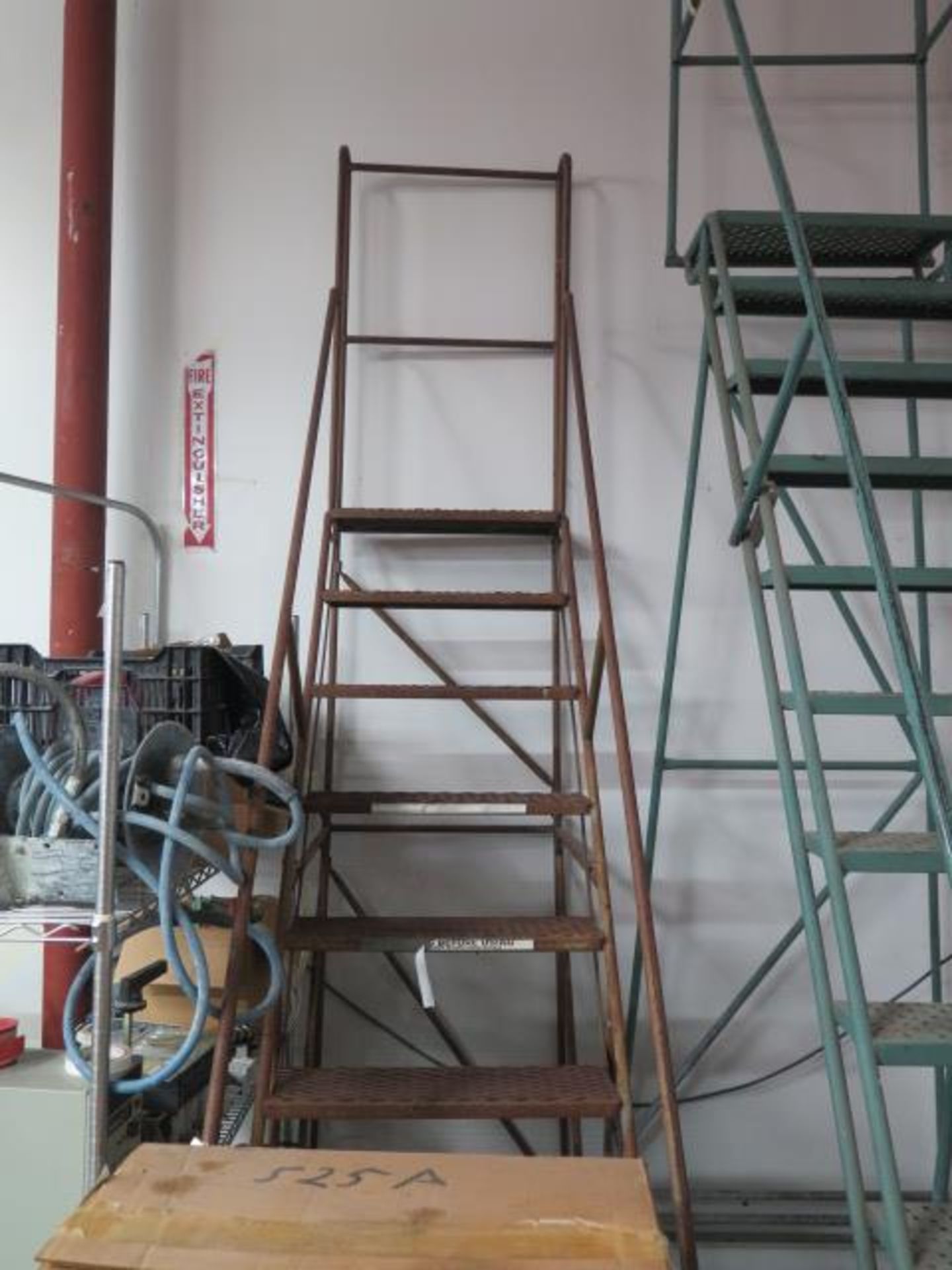 9' Stock Room Ladder (SOLD AS-IS - NO WARRANTY)