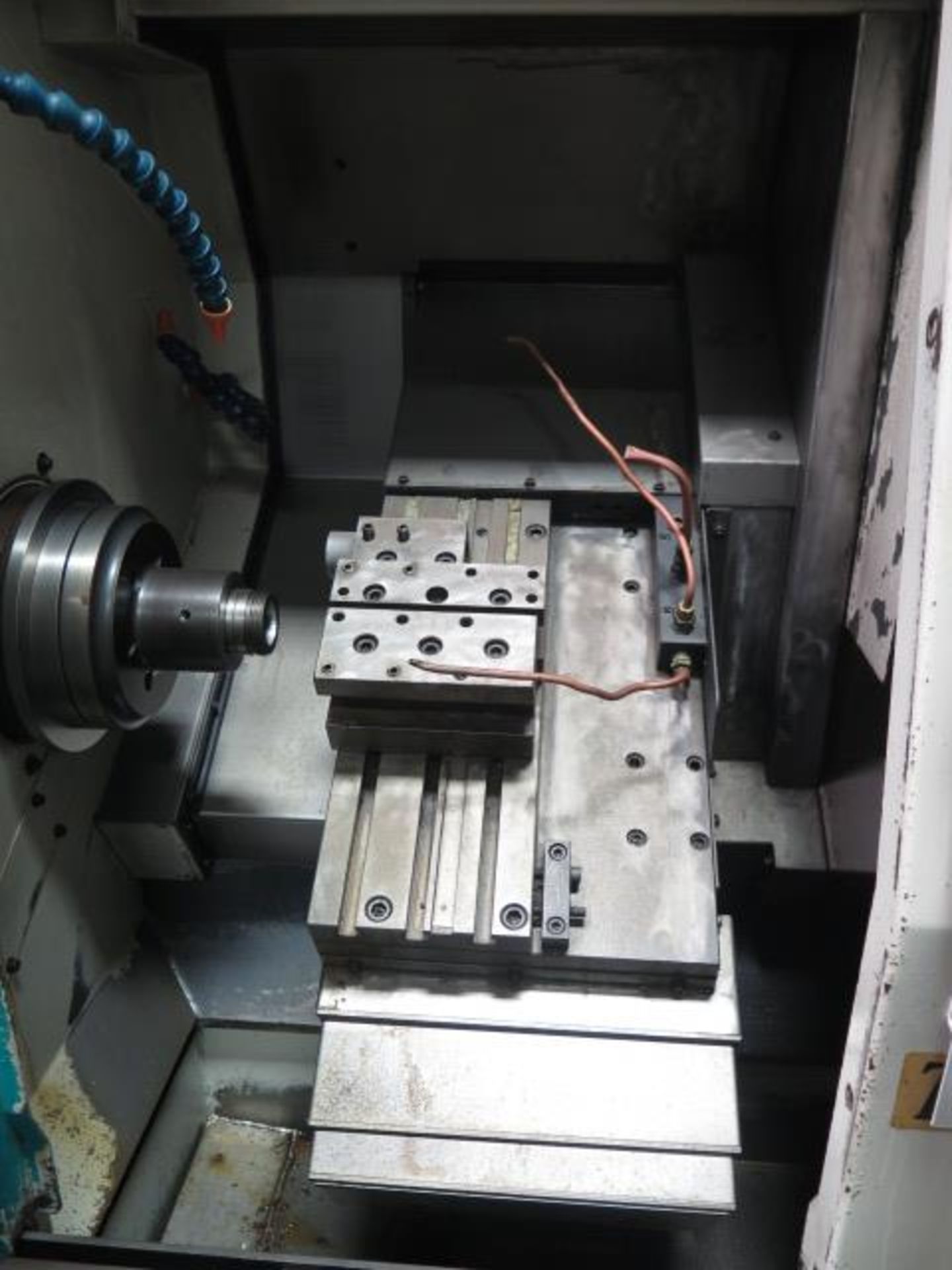 2001 Takisawa EX-106 CNC Cross Slide Lathe s/n CB08E60284 w/ Fanuc Series 21i-T, SOLD AS IS - Image 3 of 11