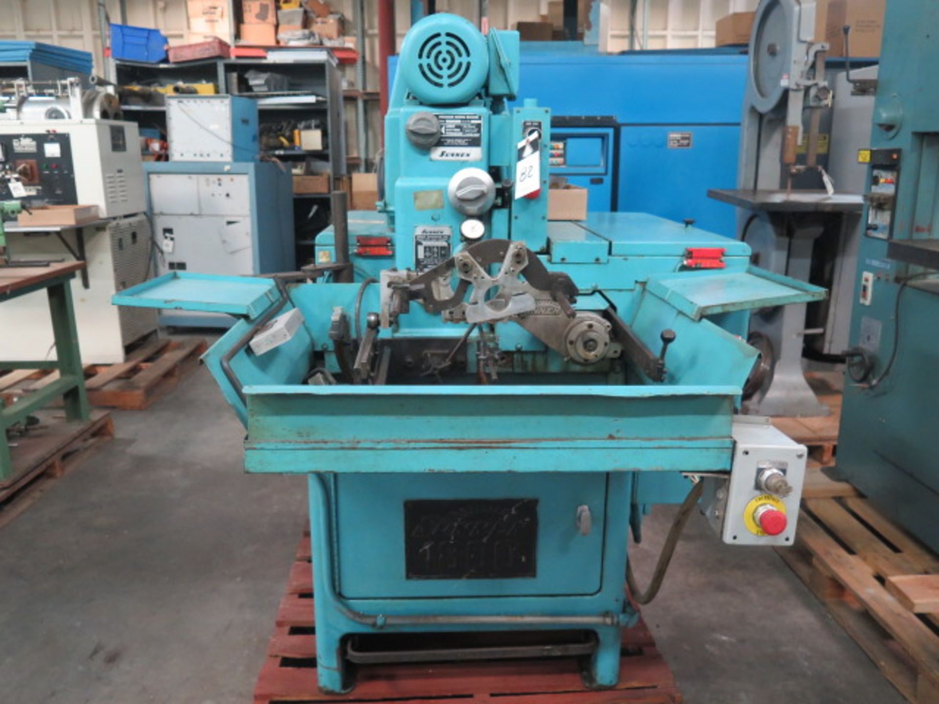 Sunnen MBB-1800 Honing Machine s/n 73805 w/ 12-Speeds, Power Stroke, Auto Sizing, Coolant SOLD AS IS