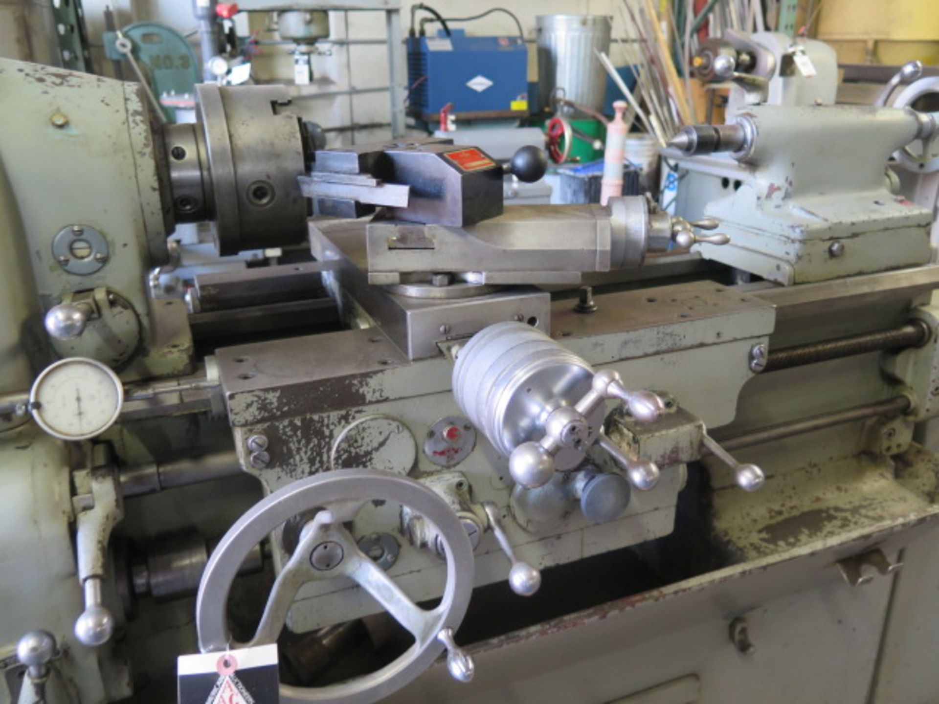 Monarch mdl. EE 10” x 20” Tool Room Lathe s/n 43775 w/ 5000 Adj RPM, Inch Threading, SOLD AS IS - Image 5 of 13