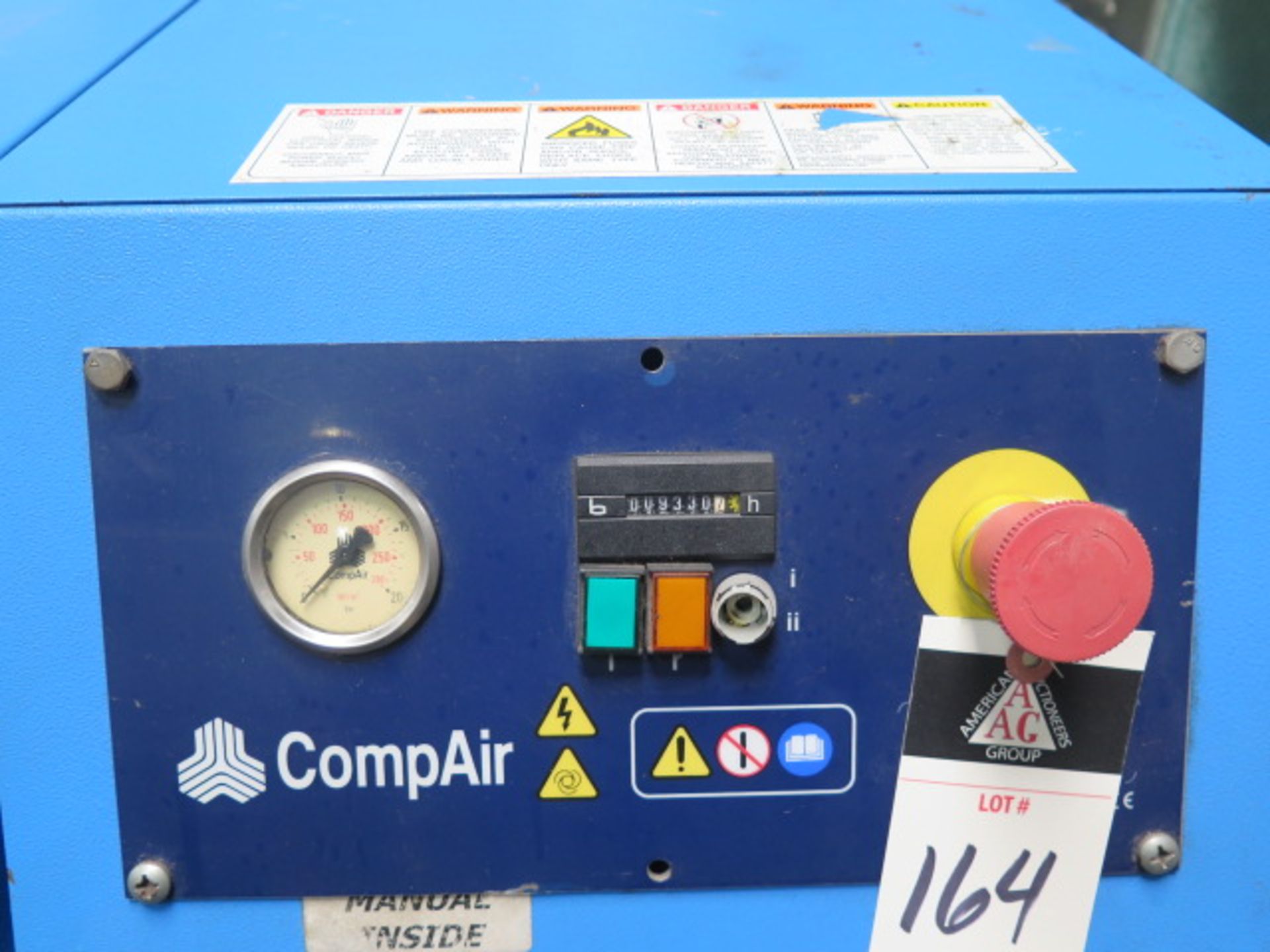 CompAir Hydrovane VII mdl. 711-PSAS08 Rotary Vane Air Compressor s/n 711-004220 (SOLD AS-IS - NO - Image 4 of 5