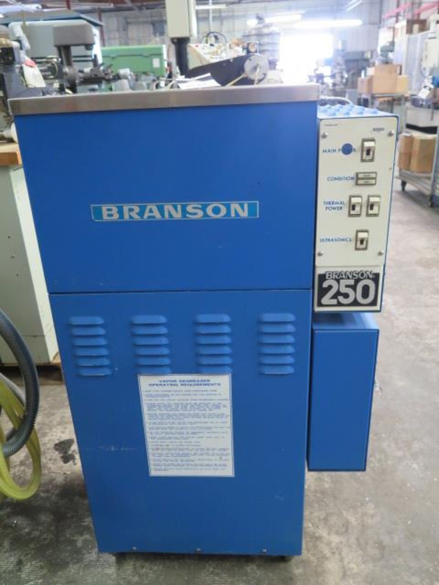 Branson B-250-RS Ultrasonic Cleaning System s/n 5-0516-84 (SOLD AS-IS - NO WARRANTY)