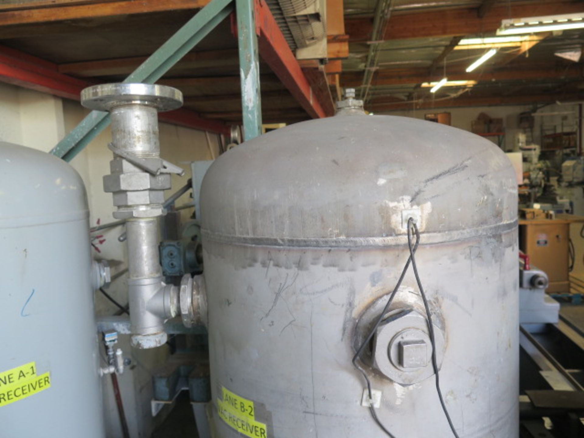 Stainless Steel 120 Gallon Receiver Air Tank (SOLD AS-IS - NO WARRANTY) - Image 2 of 6