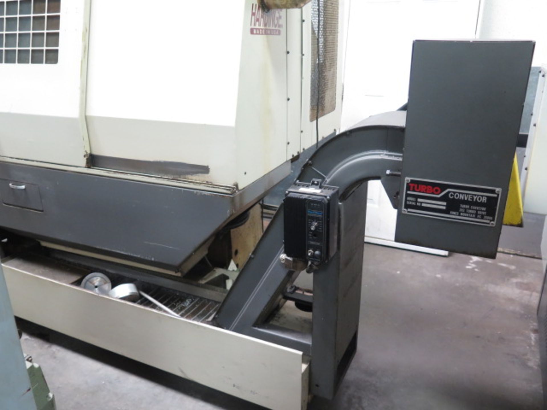 Hardinge Cobra 42 CNC Lathe s/n C-515 w/ Fanuc Series 21-T Controls, 12-Station Turret, SOLD AS IS - Image 9 of 12