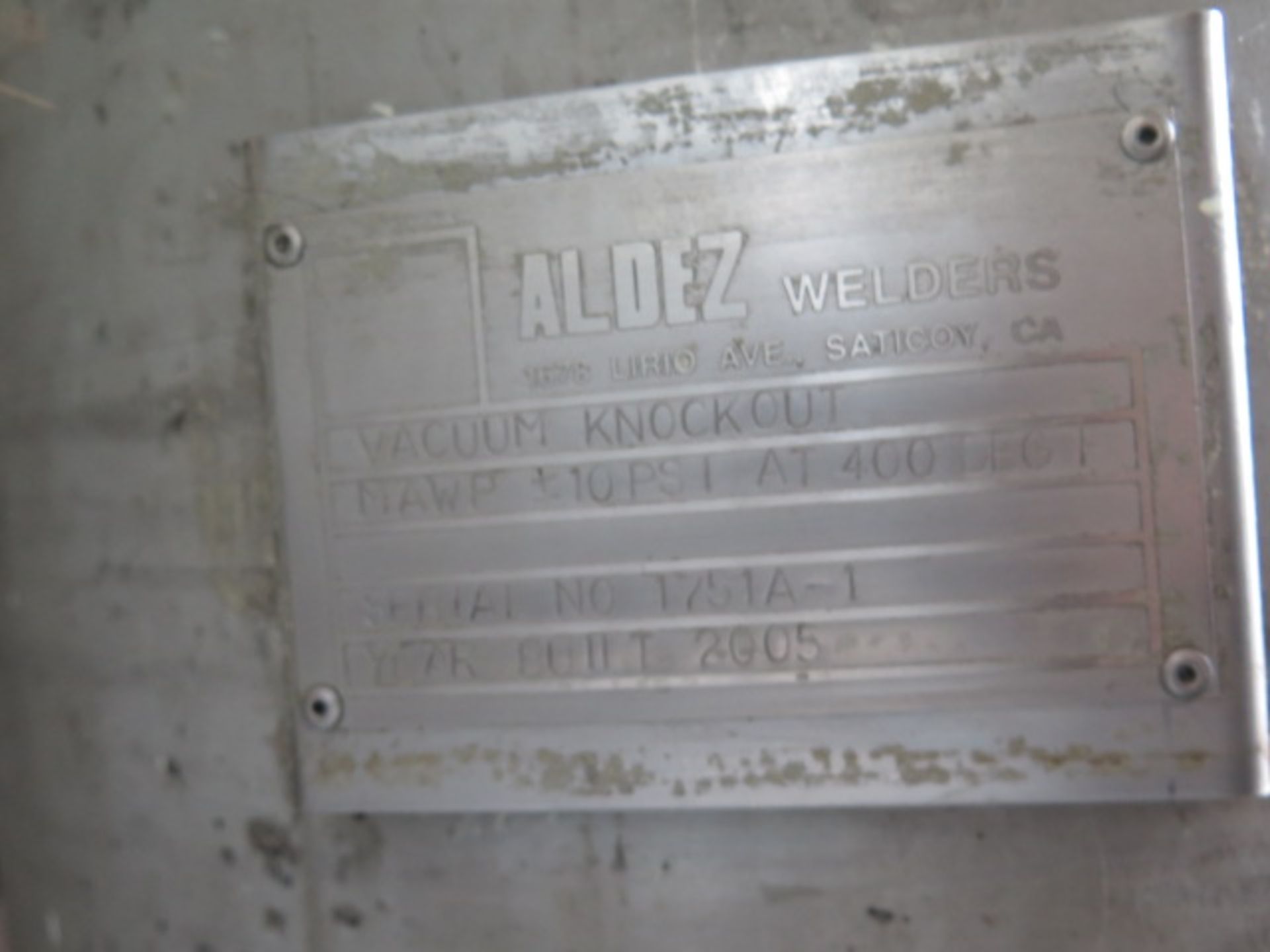 Stainless Steel 120 Gallon Receiver Air Tank (SOLD AS-IS - NO WARRANTY) - Image 6 of 6