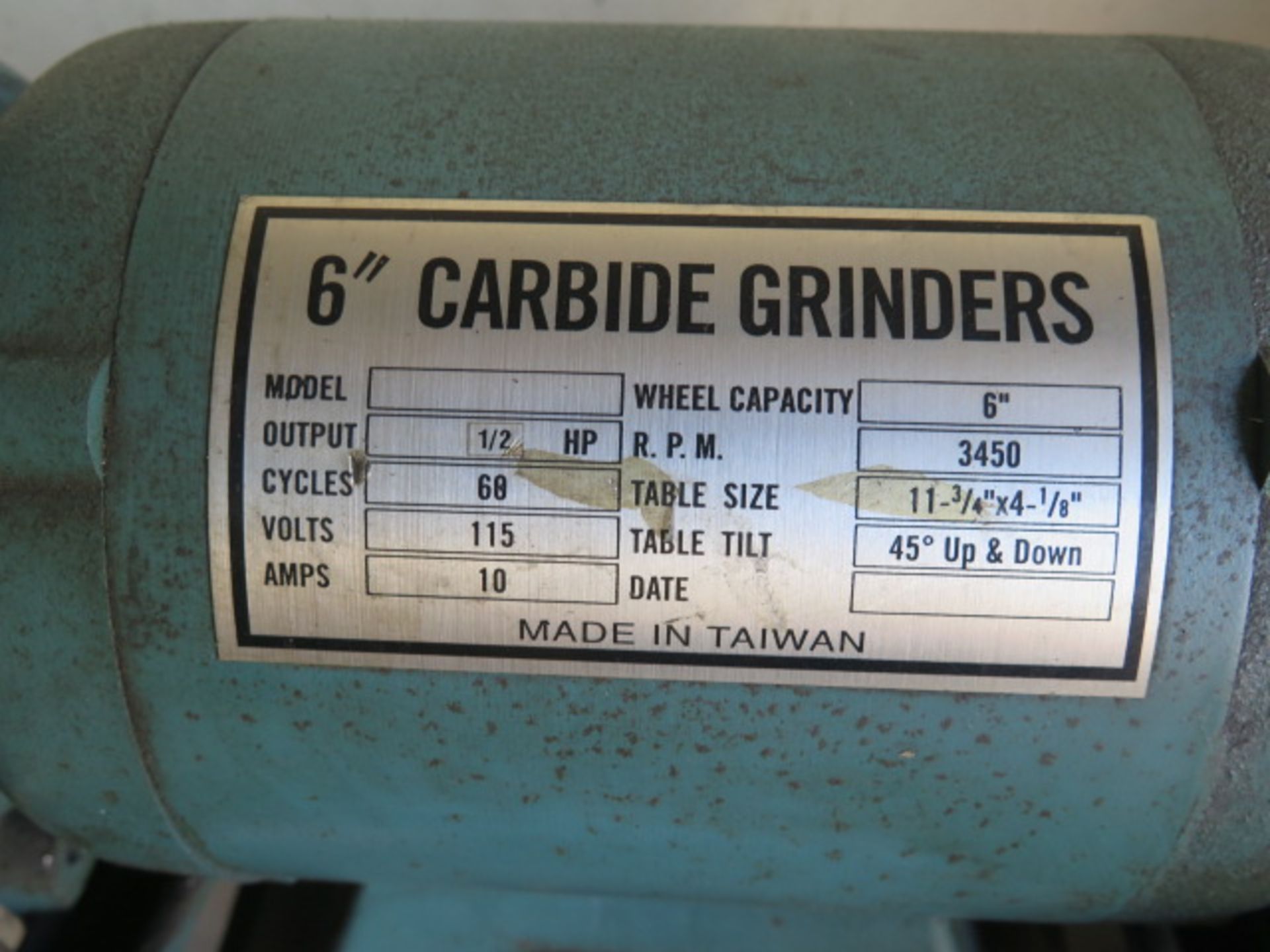 Import Pedestal Carbide Tool Grinder (SOLD AS-IS - NO WARRANTY) - Image 5 of 5