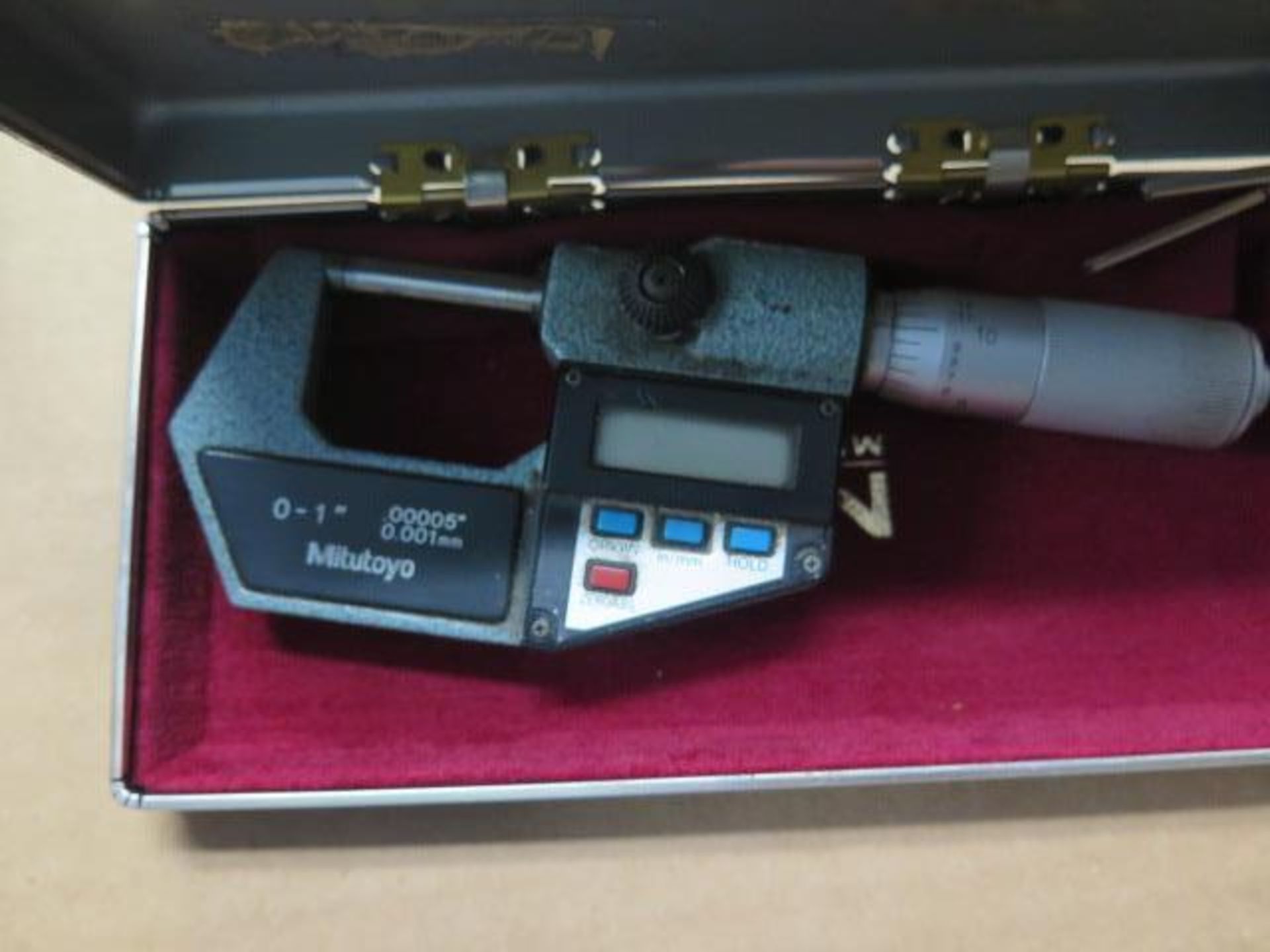 Mitutoyo 0-1" Digital OD Mics (2) (SOLD AS-IS - NO WARRANTY) - Image 3 of 3