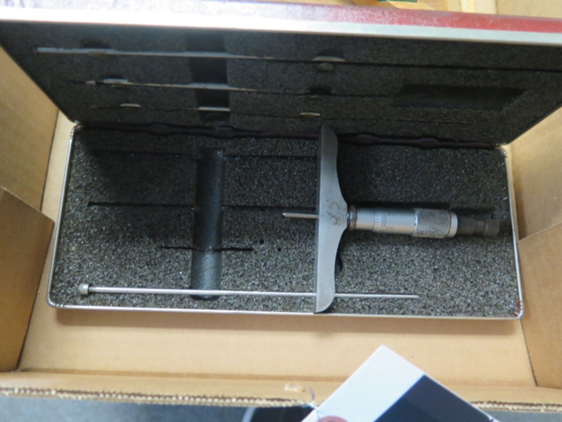Mitutoyo and Starrett Depth Mics (2) (SOLD AS-IS - NO WARRANTY) - Image 3 of 3