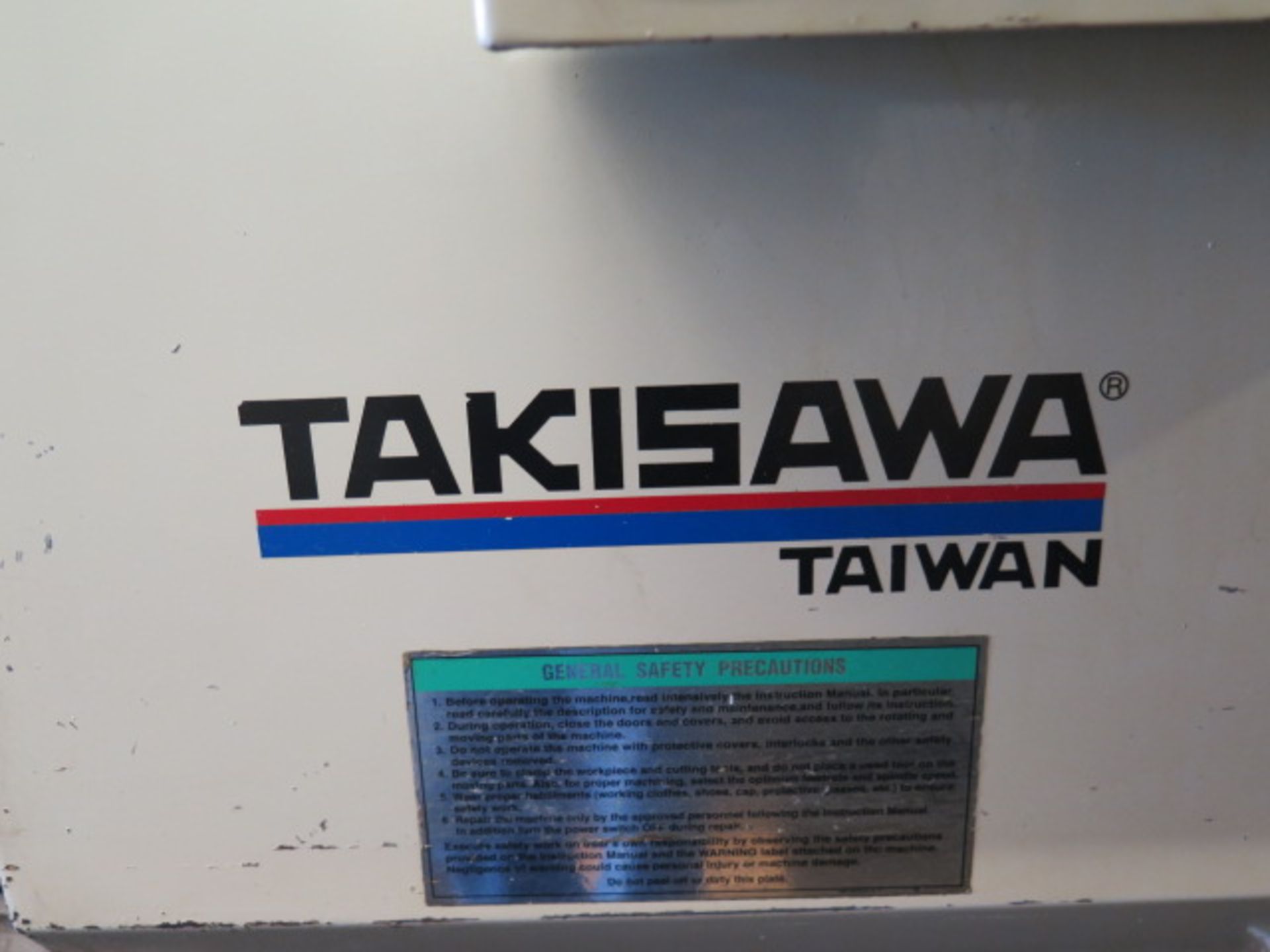 Takisawa NEX-108 CNC Turning Center w/ Fanuc Series 0i-TC Controls, Tool Presetter, SOLD AS IS - Image 11 of 13
