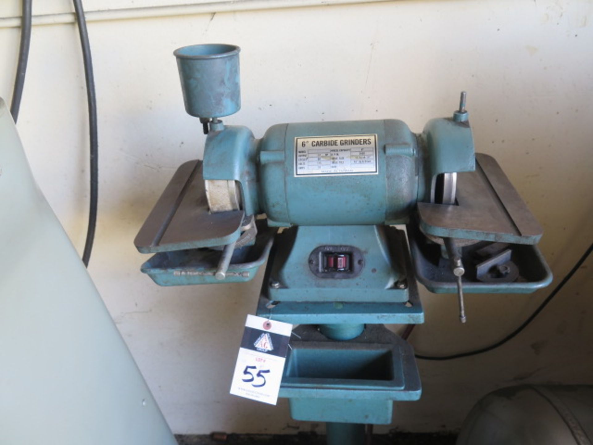 Import Pedestal Carbide Tool Grinder (SOLD AS-IS - NO WARRANTY) - Image 2 of 5