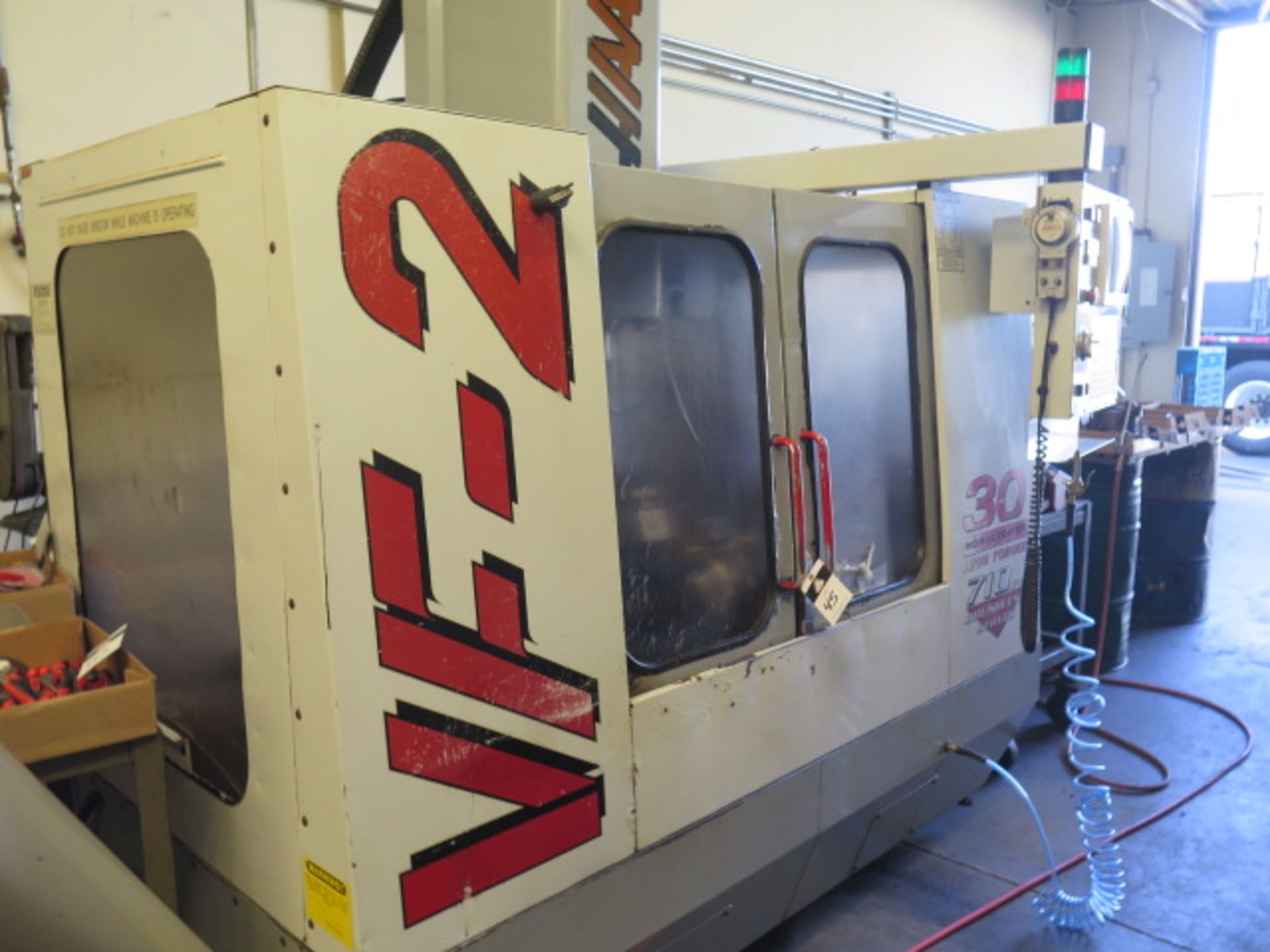 1998 VF-2 4-Axis CNC Vertical Machining Center s/n 15521 w/ Haas Controls, Hand Wheel, (SOLD AS IS) - Image 2 of 20