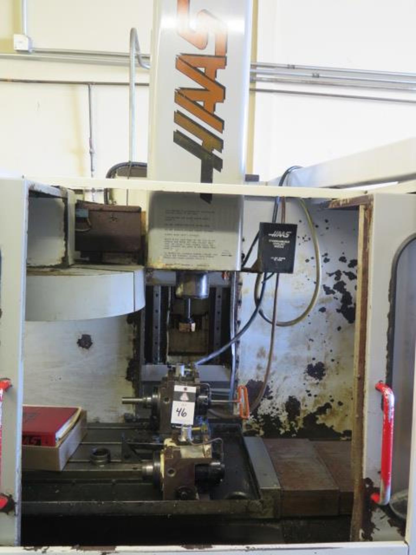 1998 VF-2 4-Axis CNC Vertical Machining Center s/n 15521 w/ Haas Controls, Hand Wheel, (SOLD AS IS) - Image 9 of 20