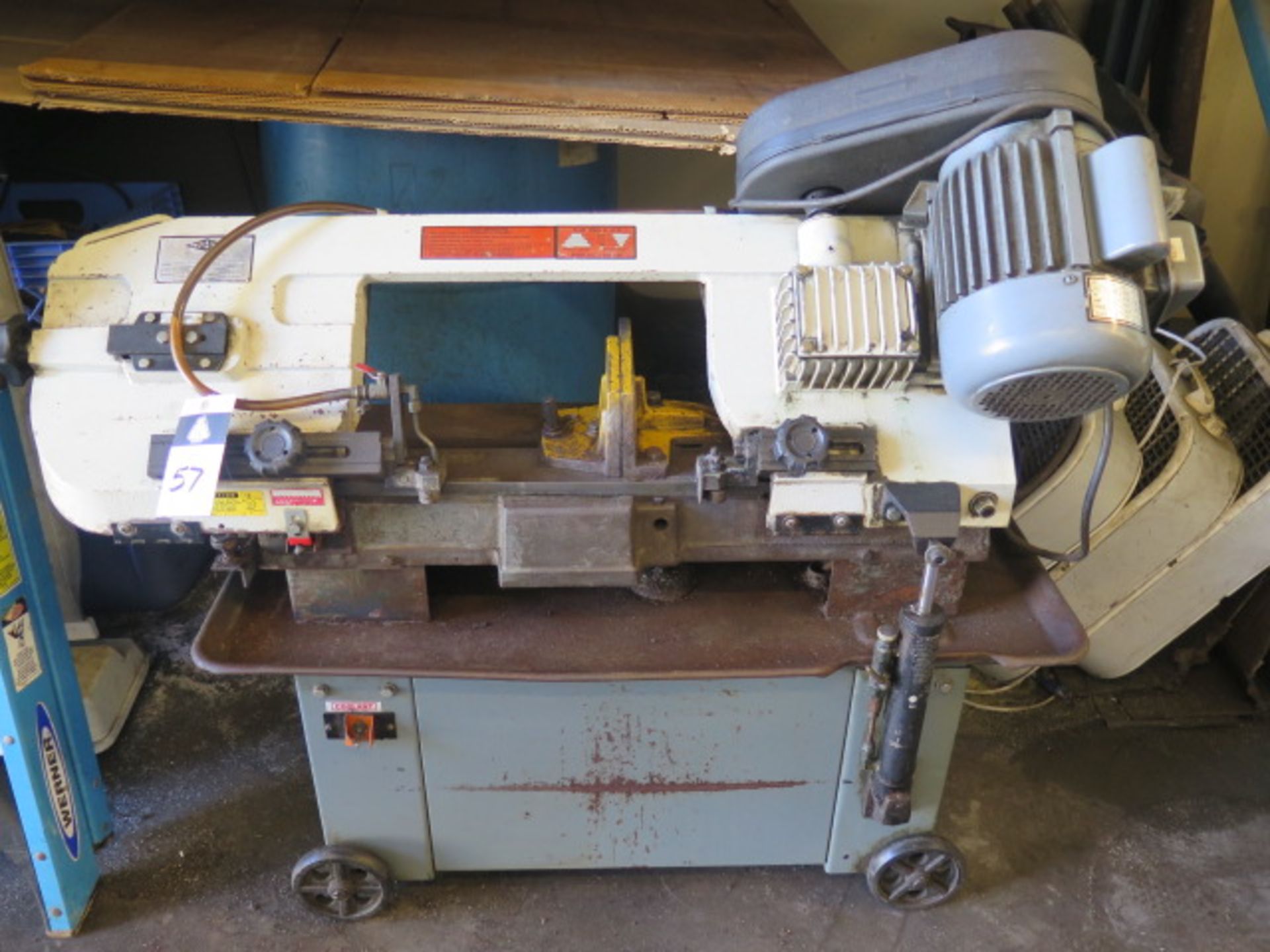 KBC mdl. RAH-712 7” Horizontal Band Saw w/ Manual Clamping, Coolant (SOLD AS-IS - NO WARRANTY)