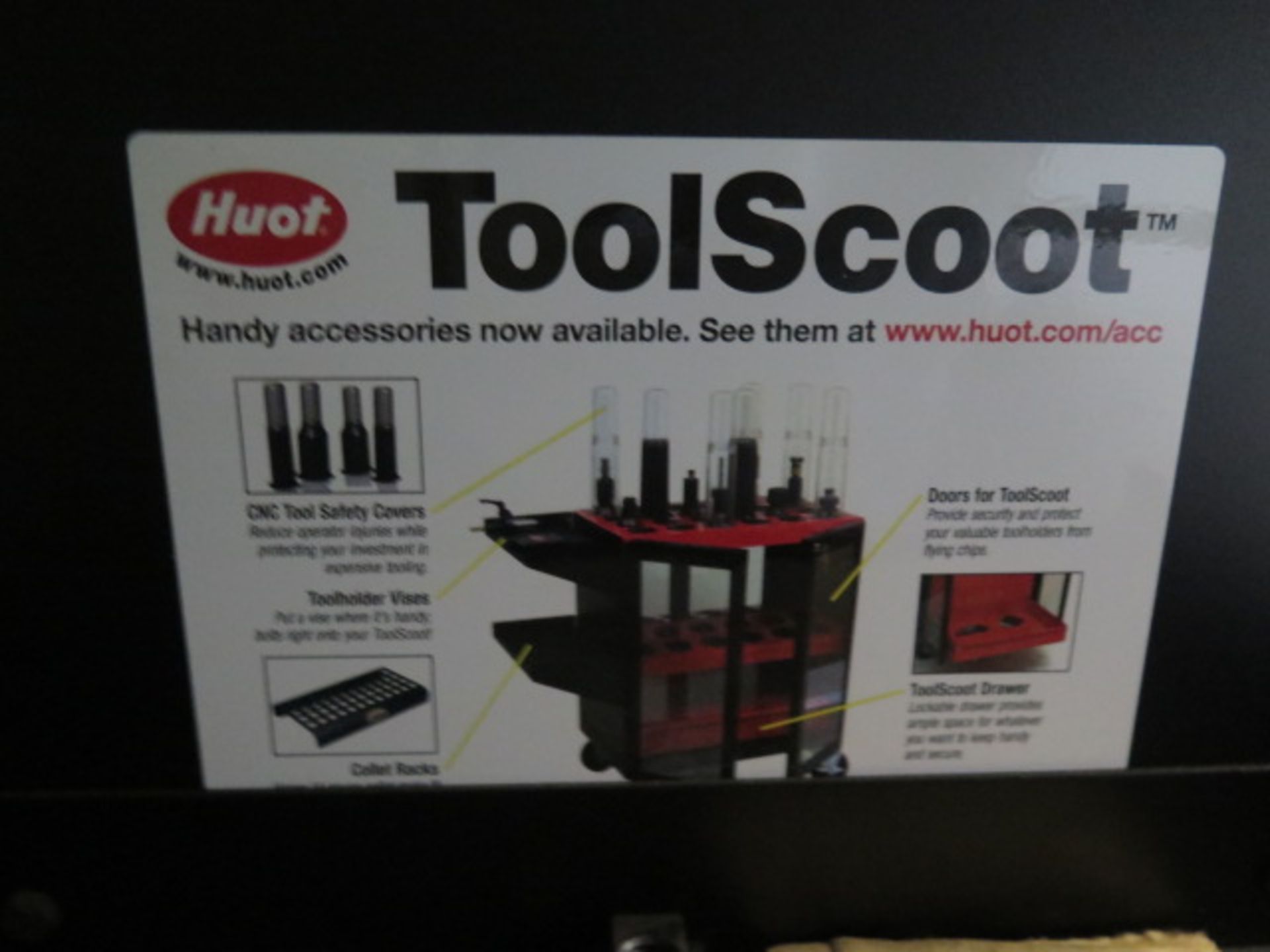 Huot Tool-Scoot 40 Taper Tooling Cart (SOLD AS-IS - NO WARRANTY) - Image 4 of 4