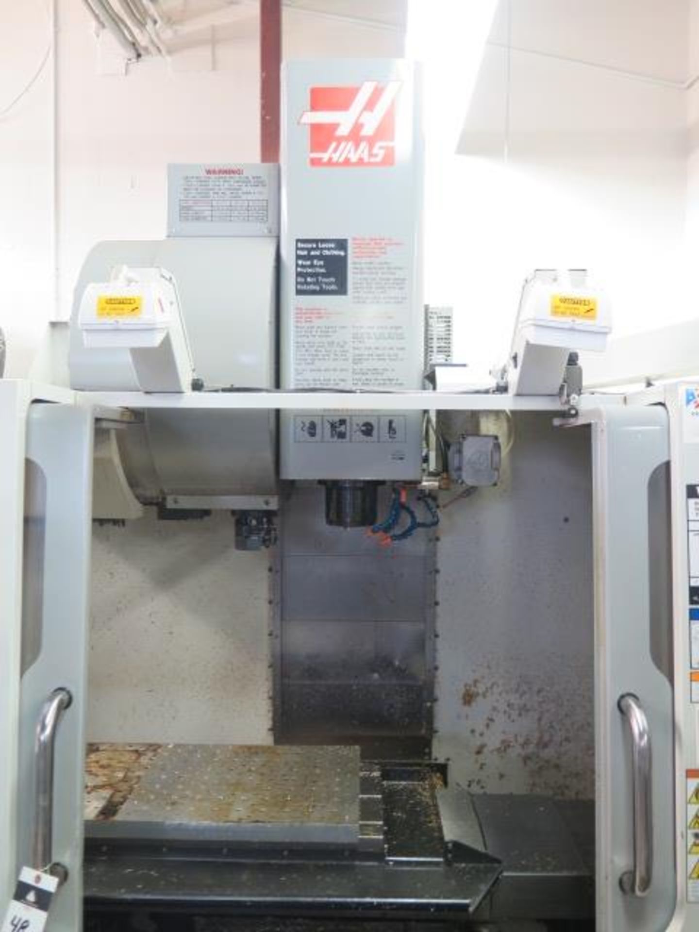 2006 Haas VF-2B 4-Axis CNC Vertical Machining Center s/n 1050360 w/ Haas Controls, Hand Wheel, 24- - Image 12 of 26