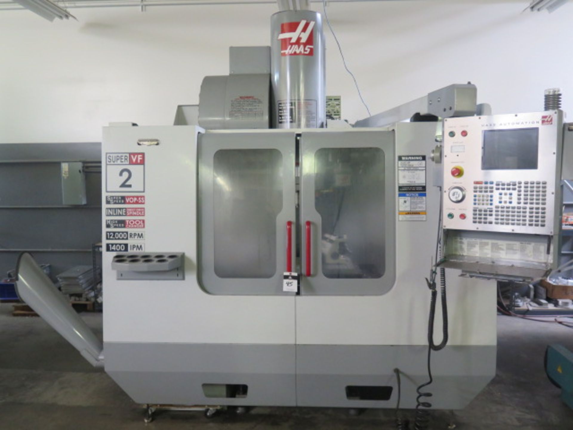 2004 Haas VF-2SS 4-Axis CNC Vertical Machining Center s/n 38727 w/ Haas Controls, SOLD AS IS