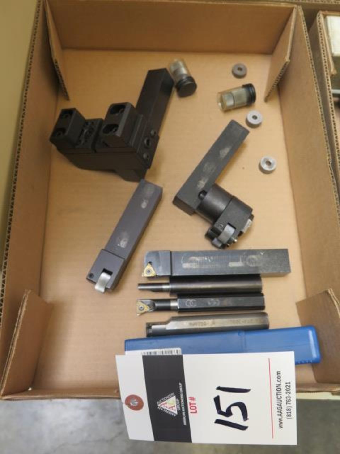 CNC Bar Puller, Knurling Tools and Insert Threading Tools (SOLD AS-IS - NO WARRANTY)