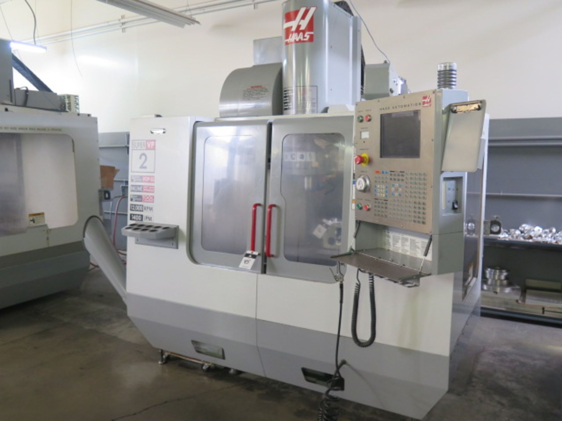 2004 Haas VF-2SS 4-Axis CNC Vertical Machining Center s/n 38727 w/ Haas Controls, SOLD AS IS - Image 2 of 21