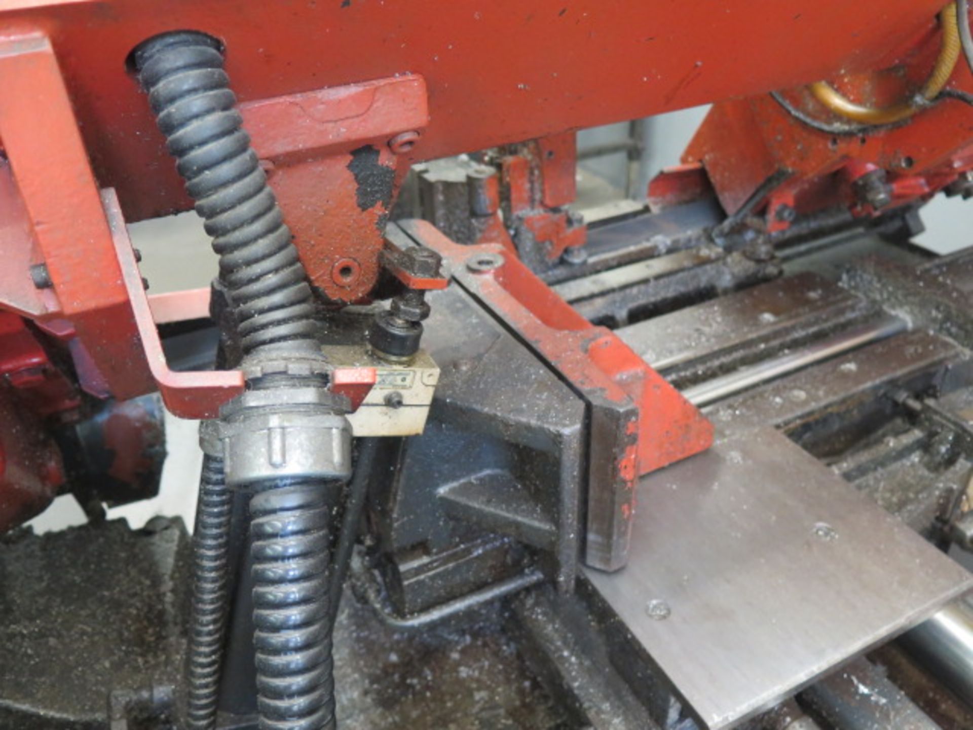 2000 Amada HA250W 10” Automatic Hyd Horizontal Band Saw s/n 25750077 w/ Amada Controls, SOLS AS IS - Image 9 of 14