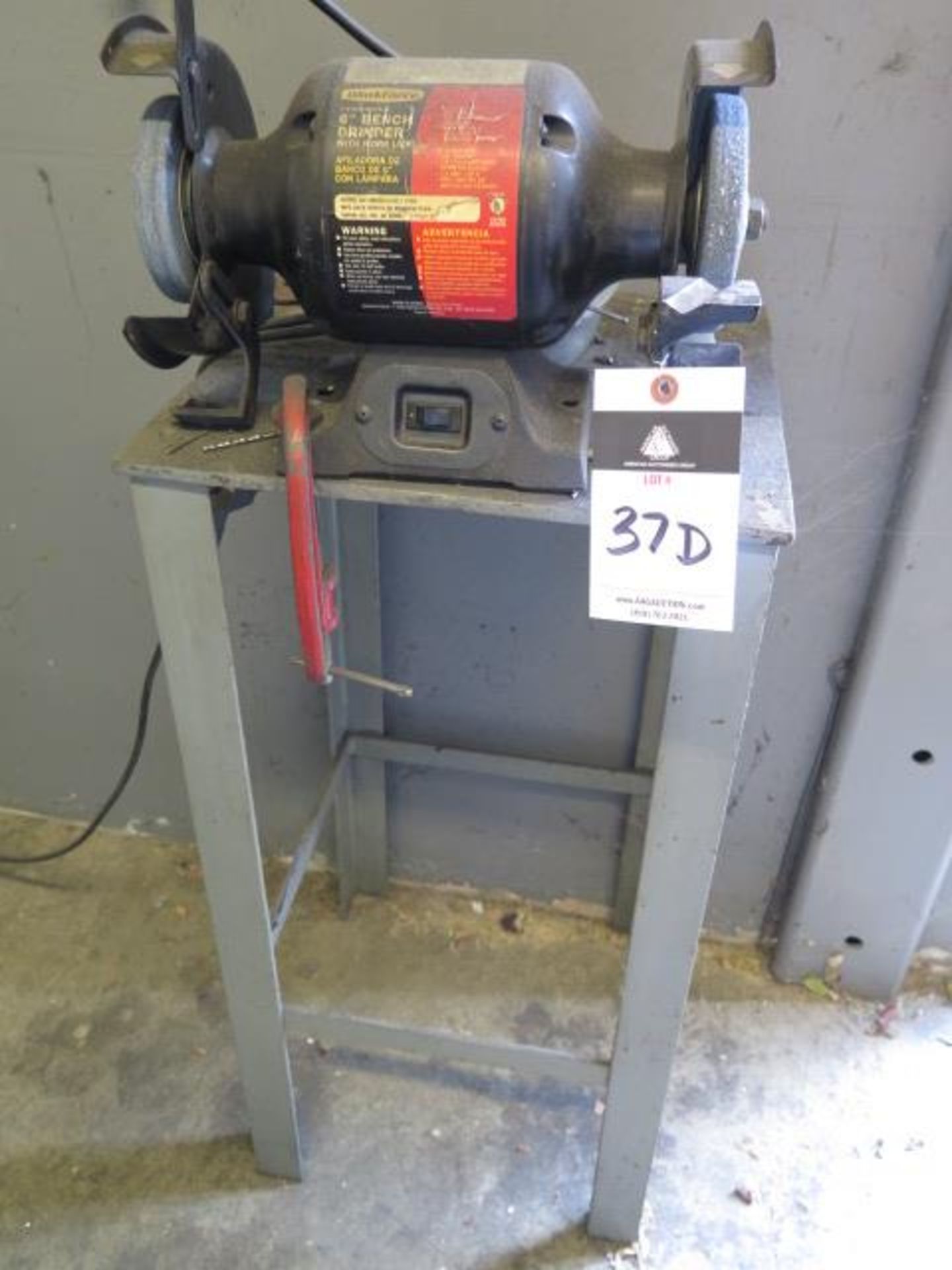 Workforce 6" Pedestal Grinder (SOLD AS-IS - NO WARRANTY)