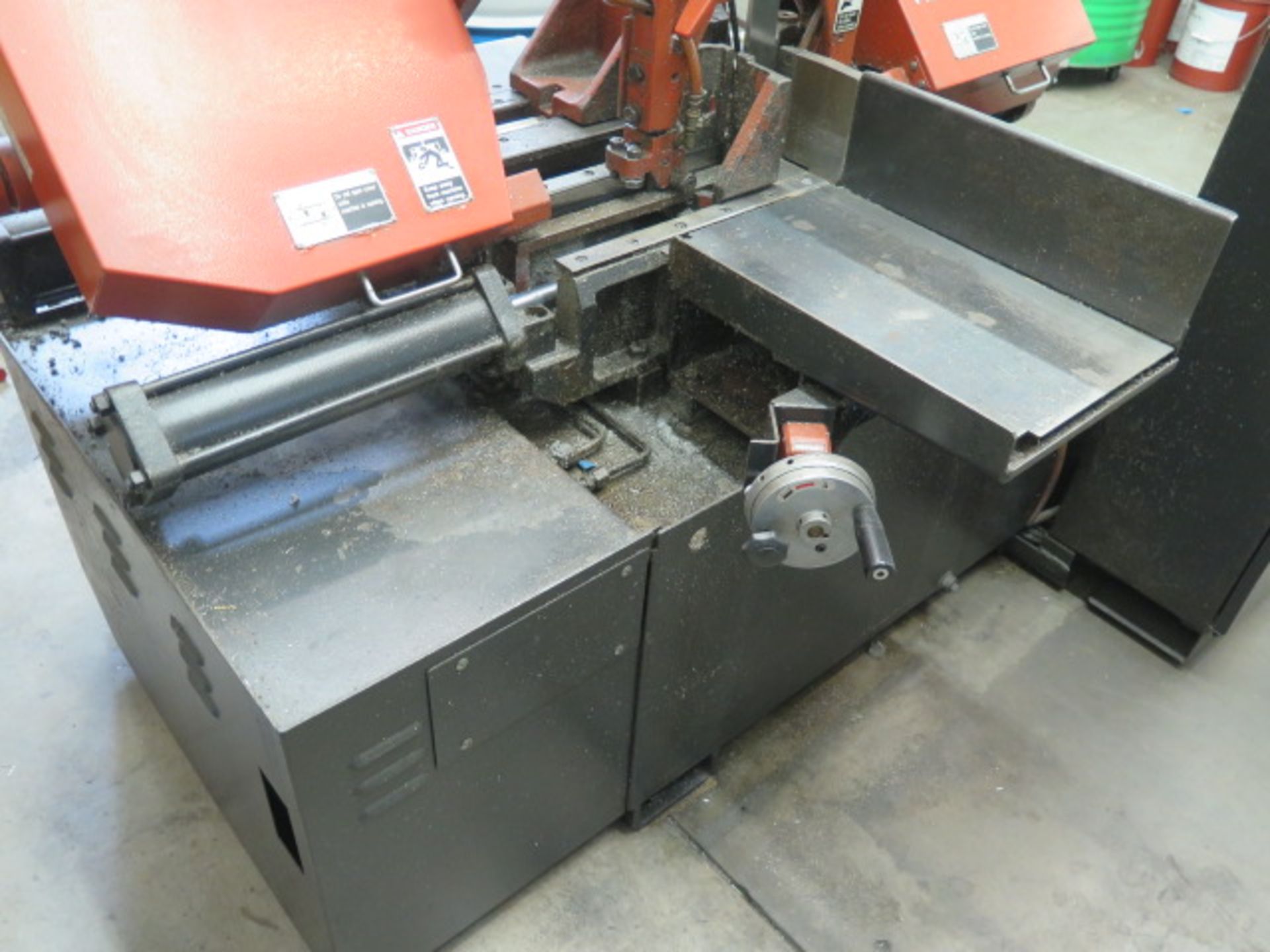 2000 Amada HA250W 10” Automatic Hyd Horizontal Band Saw s/n 25750077 w/ Amada Controls, SOLS AS IS - Image 5 of 14