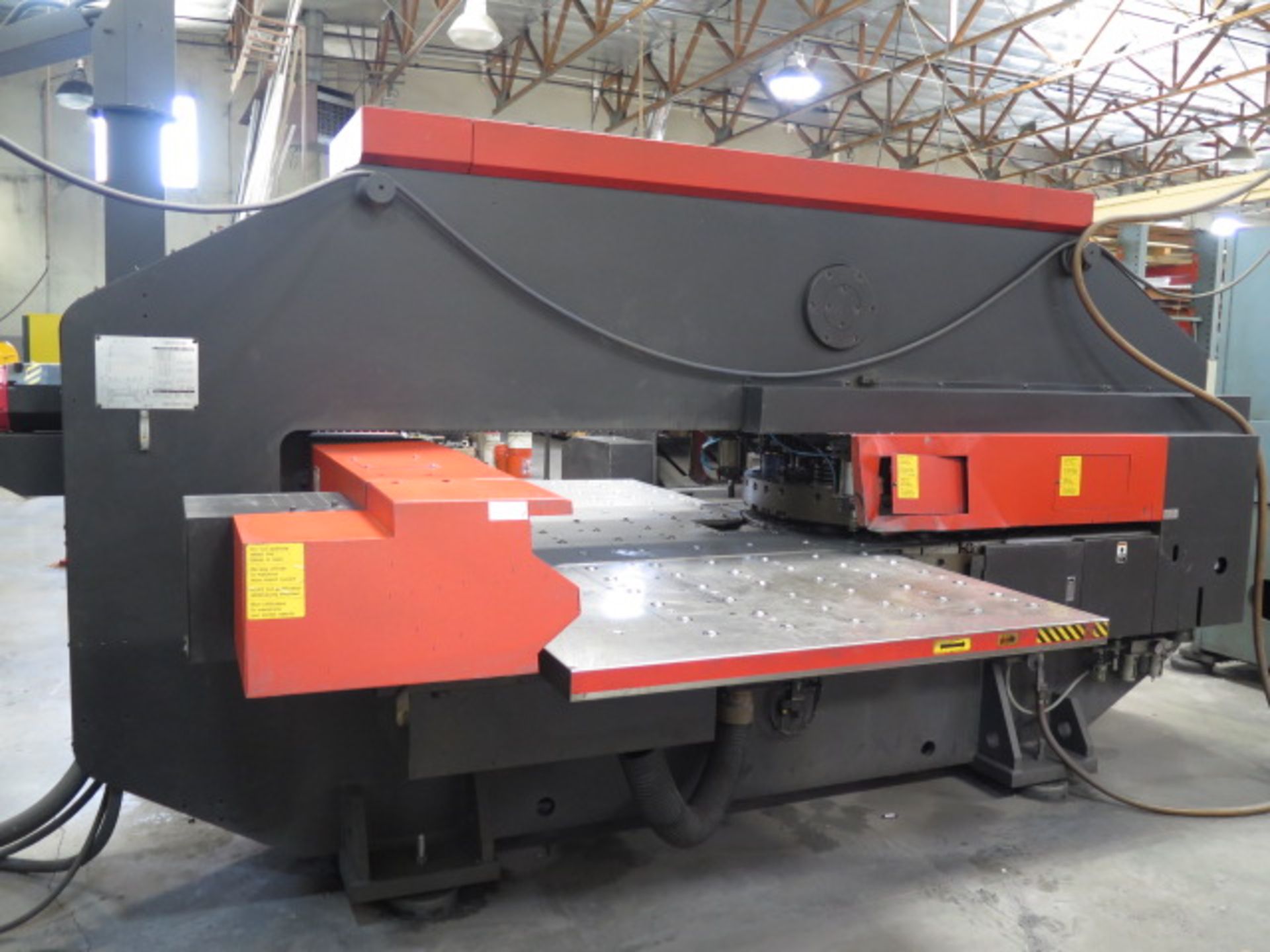 Amada VIPROS 345 30 Ton 59-Station CNC Turret Punch, s/n AVP45002 w/ O4P-C Controls. SOLD AS IS - Image 4 of 25