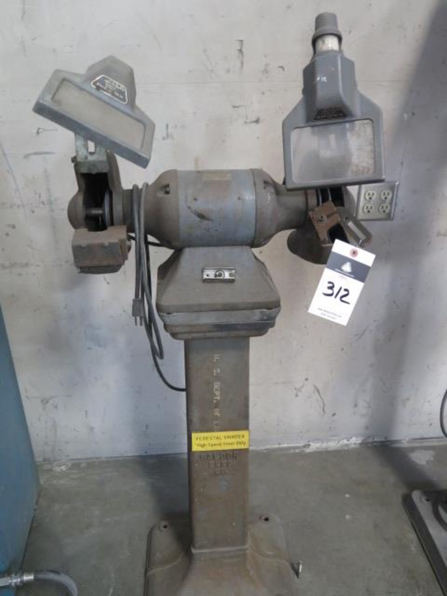 6" Pedestal Grinder (SOLD AS-IS - NO WARRANTY)