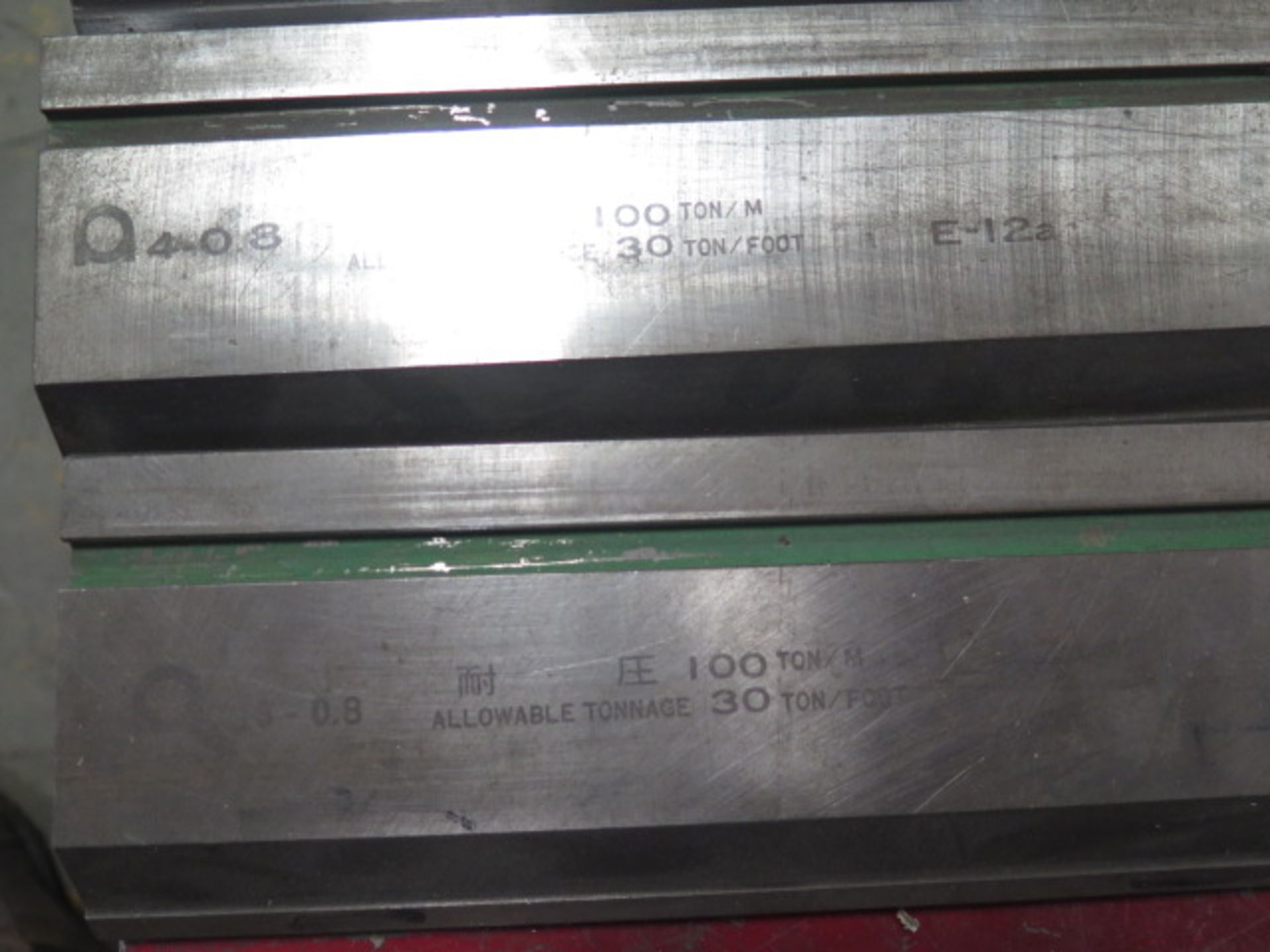 Amada Press Brake Tooling w/ Cart (SOLD AS-IS - NO WARRANTY) - Image 6 of 9