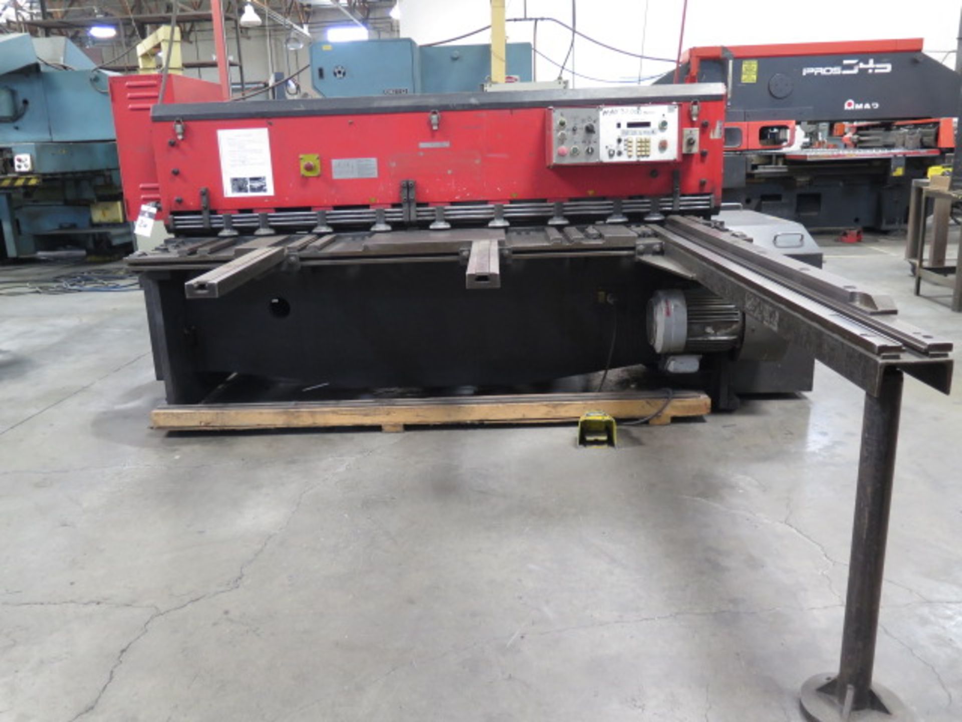 Amada M-2060 ¼” x 78” Power Shear s/n 20600686 w/ Amada Controls and Back Gauging, SOLD AS IS