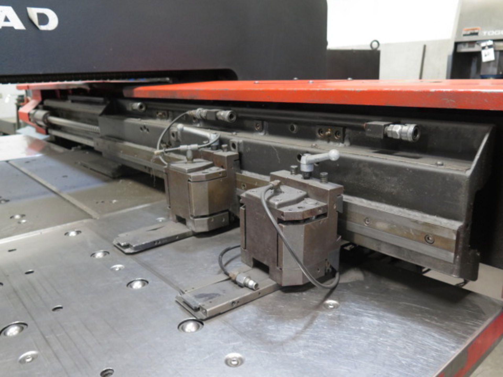 Amada VIPROS 345 30 Ton 59-Station CNC Turret Punch, s/n AVP45002 w/ O4P-C Controls. SOLD AS IS - Image 6 of 25