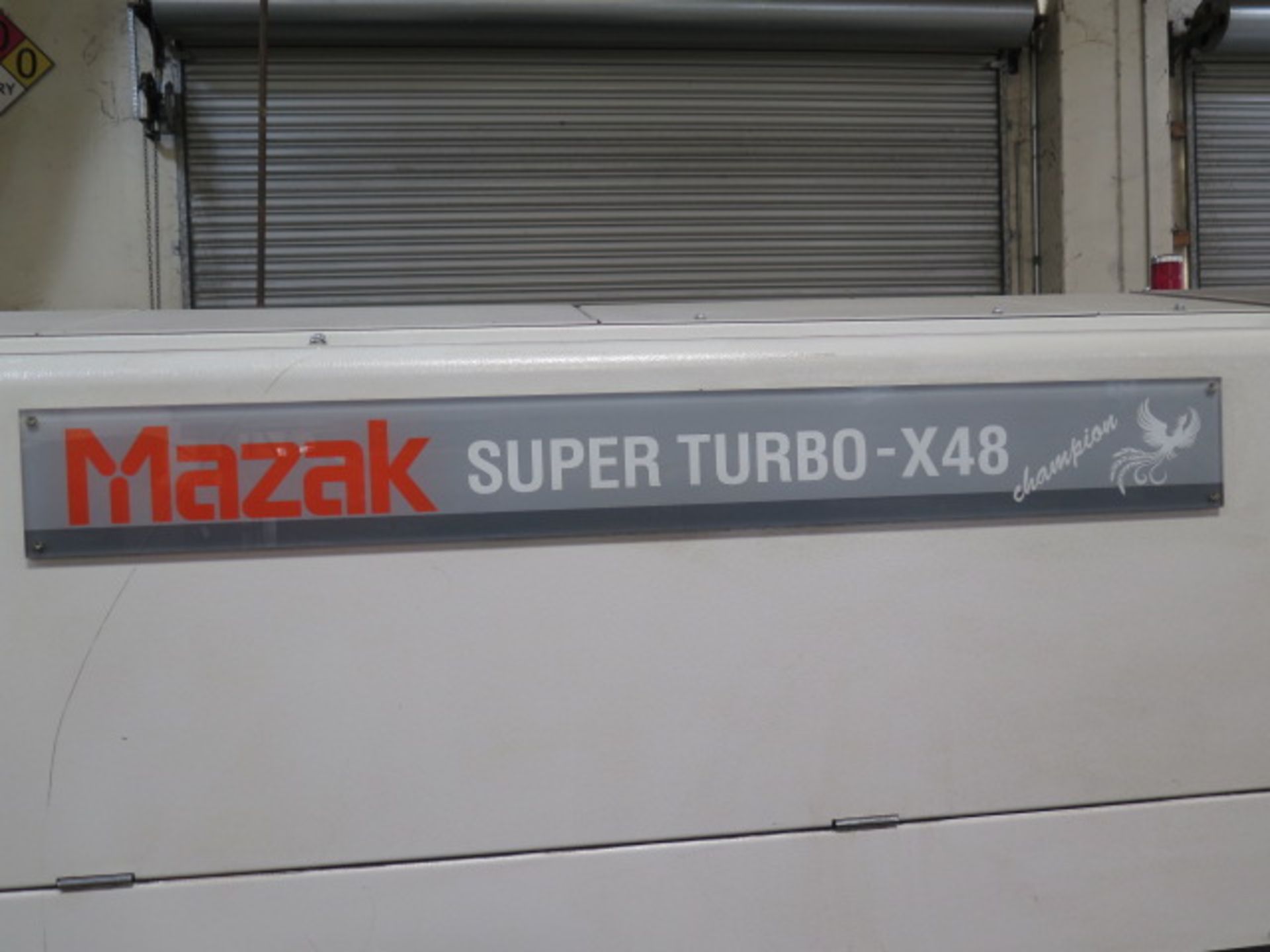 2008 Mazak “Super Turbo – X48 Champion” 1300 Watt 4’ x 8’ CNC Laser Machine s/n 207692, SOLD AS IS - Image 23 of 32