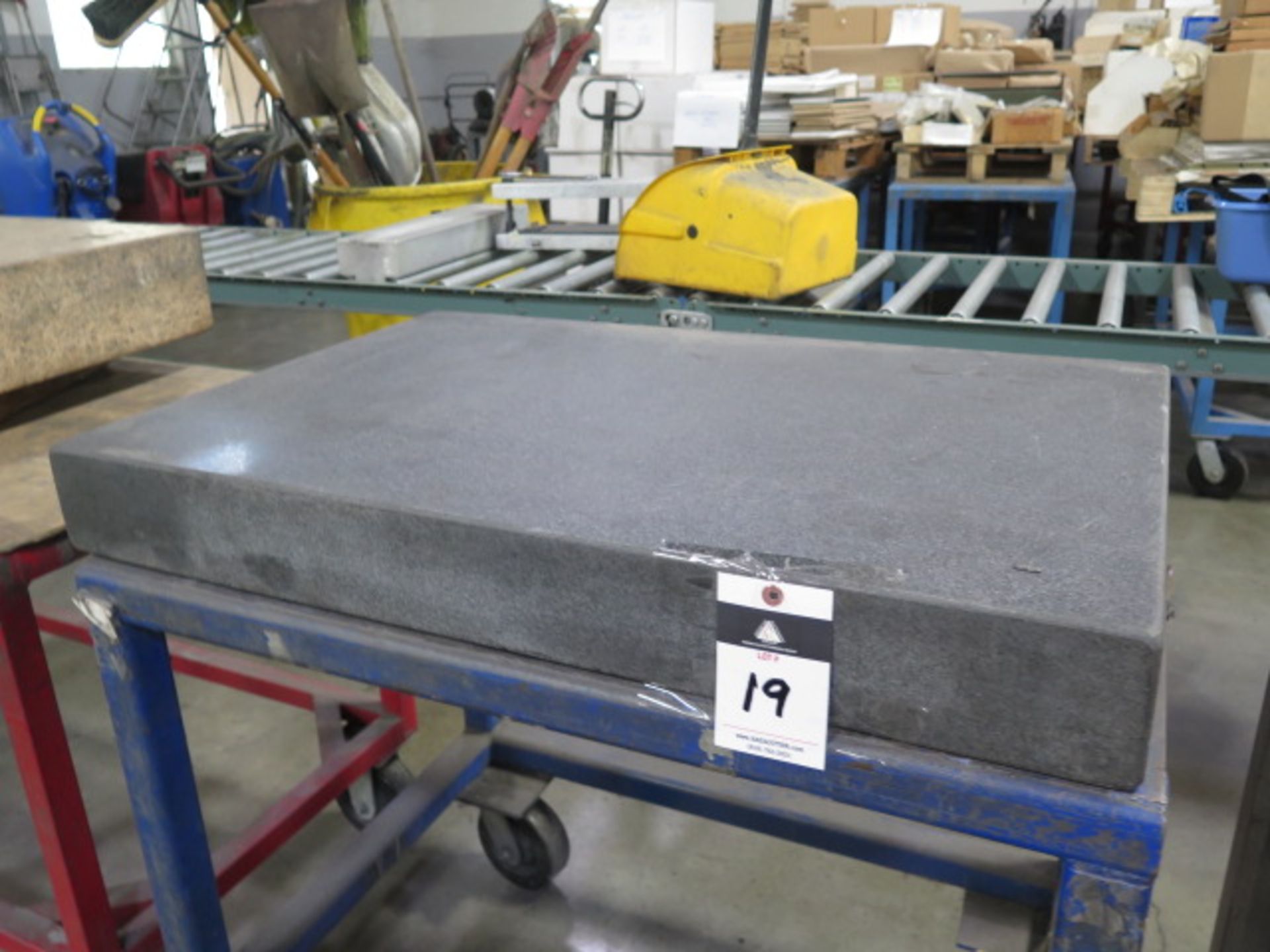 Challenge 24" x 36" x 4" Granite Surface Plate w/ Cart (SOLD AS-IS - NO WARRANTY) - Image 2 of 5