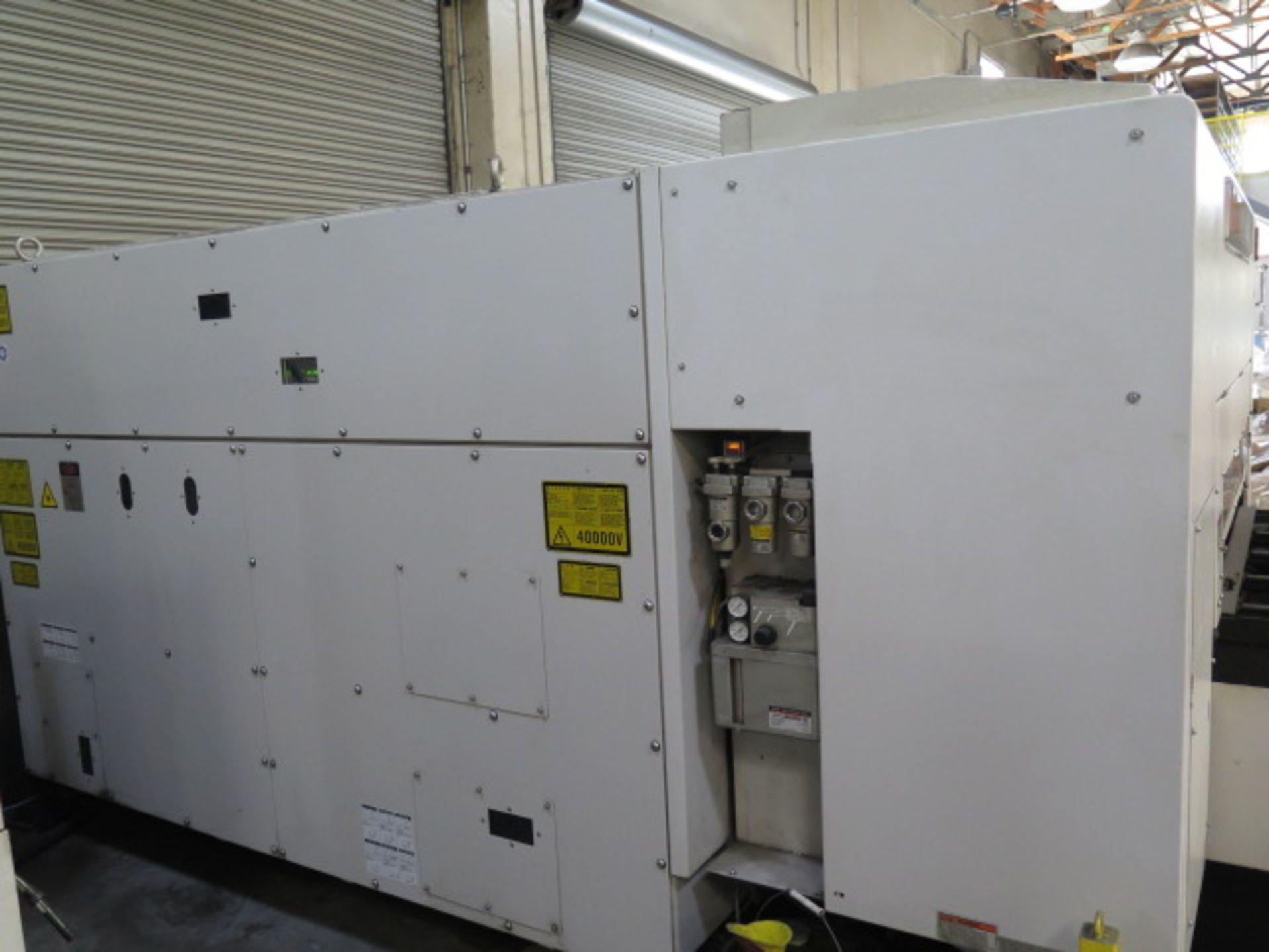 2008 Mazak “Super Turbo – X48 Champion” 1300 Watt 4’ x 8’ CNC Laser Machine s/n 207692, SOLD AS IS - Image 9 of 32