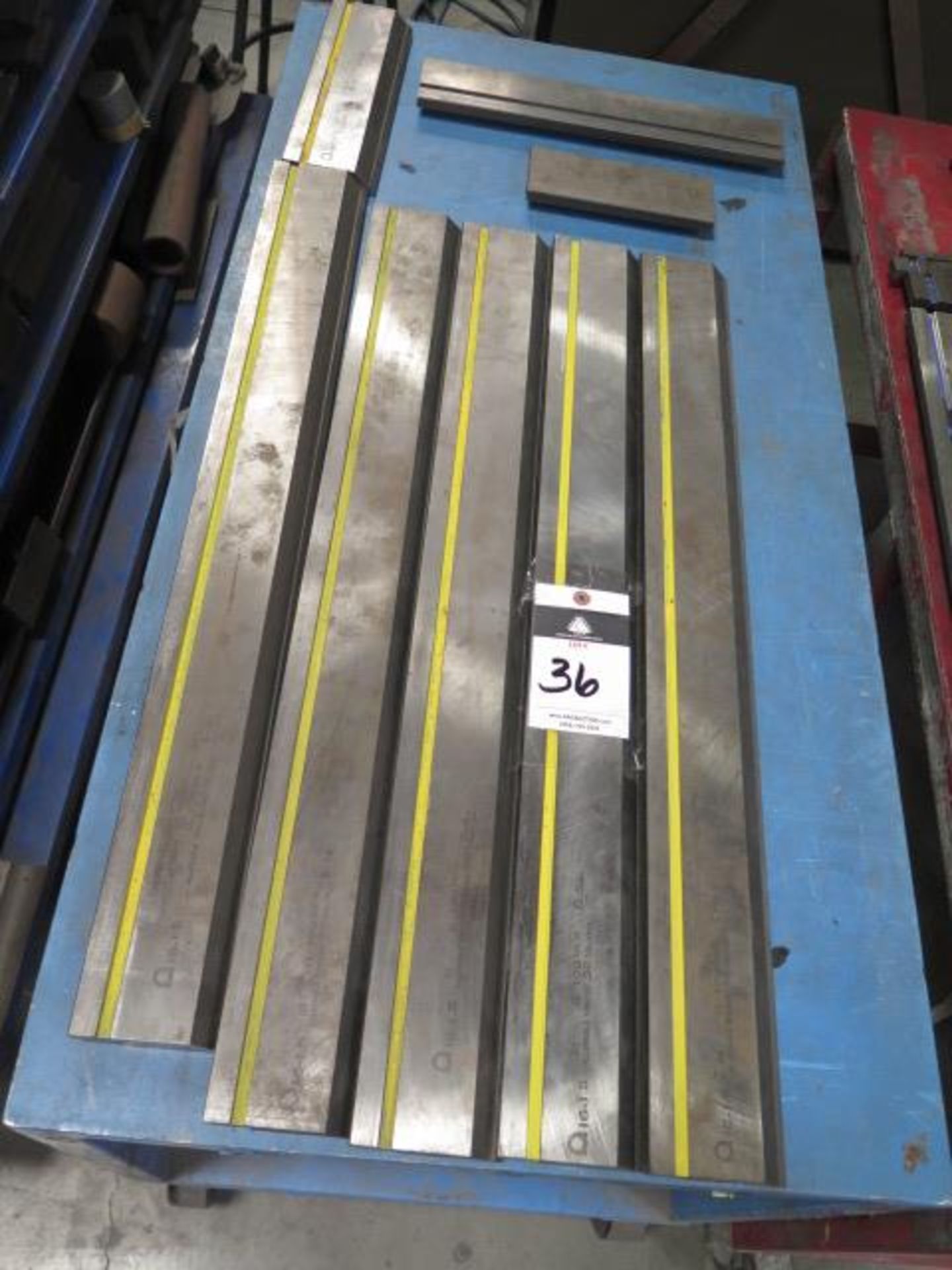 Amada Press Brake Tooling w/ Cart (SOLD AS-IS - NO WARRANTY)