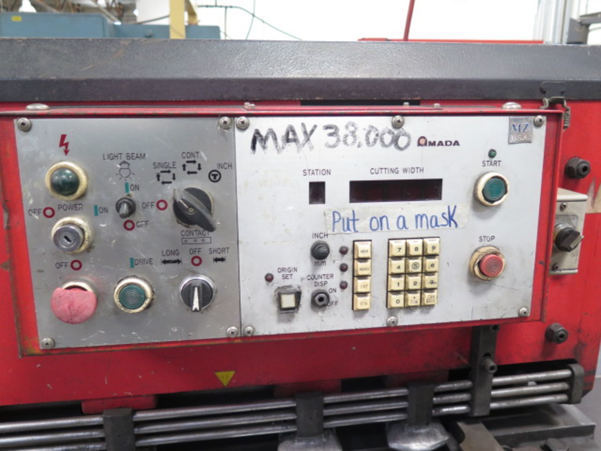 Amada M-2060 ¼” x 78” Power Shear s/n 20600686 w/ Amada Controls and Back Gauging, SOLD AS IS - Image 13 of 14