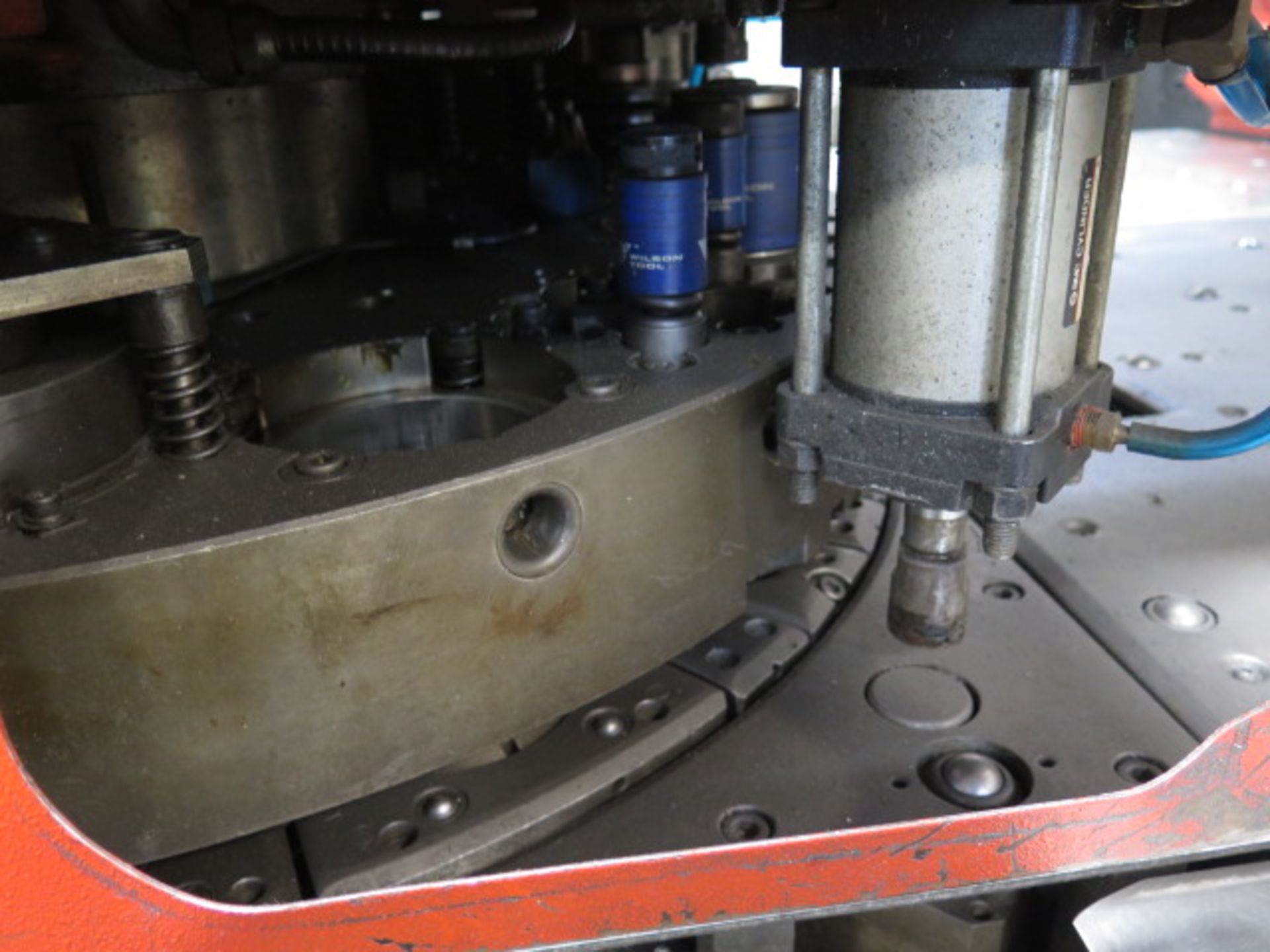 Amada VIPROS 345 30 Ton 59-Station CNC Turret Punch, s/n AVP45002 w/ O4P-C Controls. SOLD AS IS - Image 9 of 25