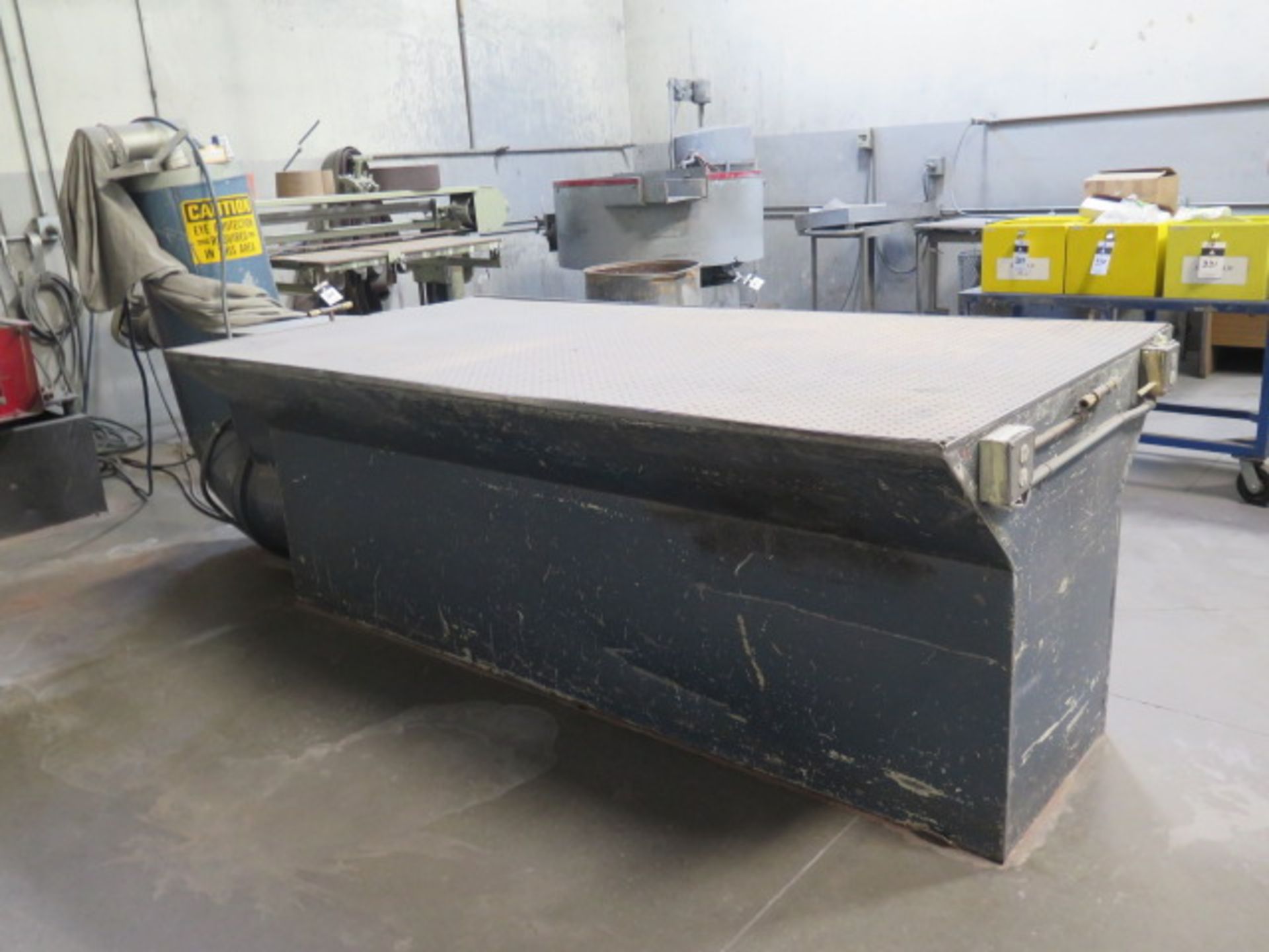 48” x 96” Down-Draft Table w/ Dust Collector (SOLD AS-IS - NO WARRANTY) - Image 2 of 4