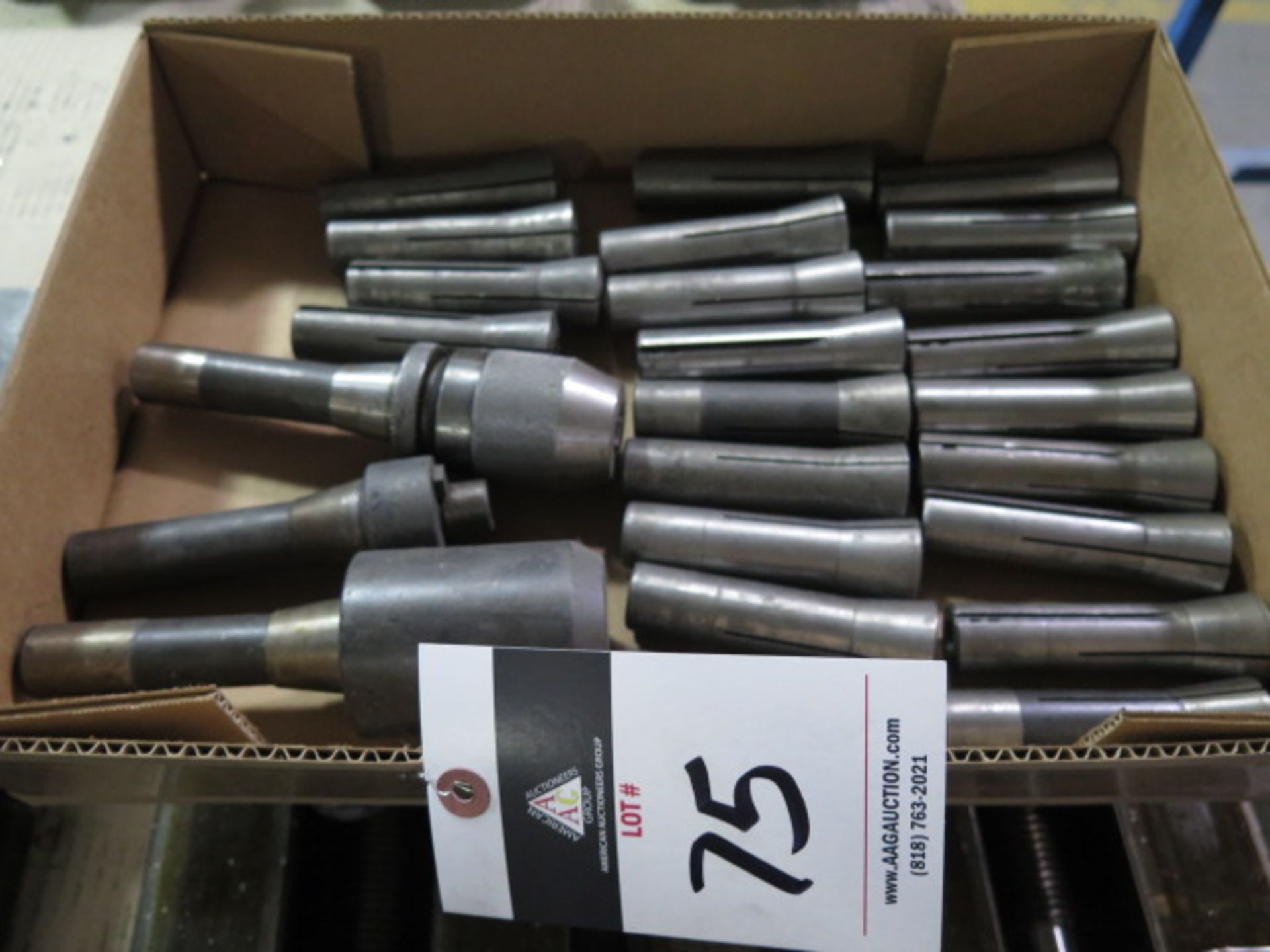 R8 Tooling and Collets (25) (SOLD AS-IS - NO WARRANTY)