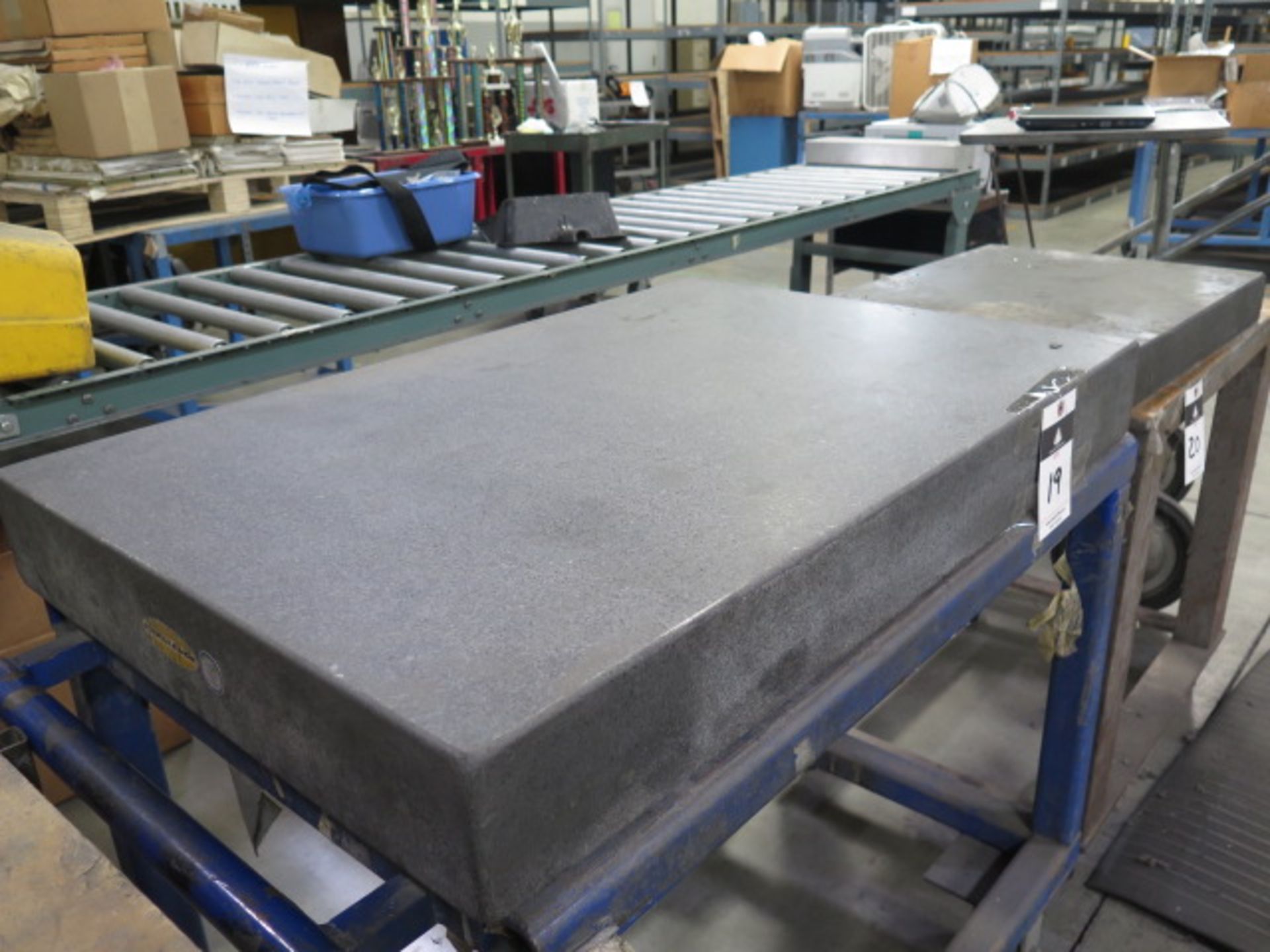 Challenge 24" x 36" x 4" Granite Surface Plate w/ Cart (SOLD AS-IS - NO WARRANTY) - Image 3 of 5