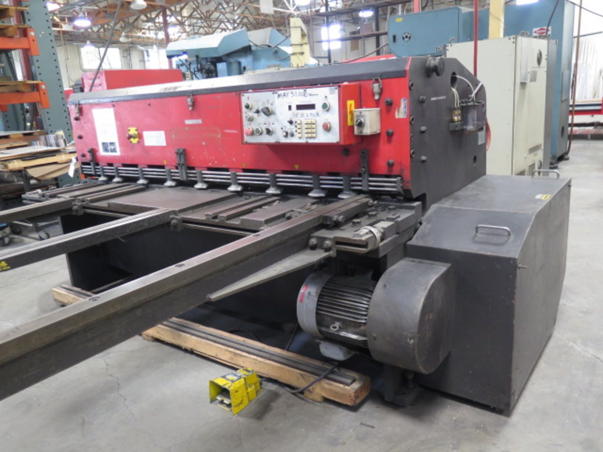 Amada M-2060 ¼” x 78” Power Shear s/n 20600686 w/ Amada Controls and Back Gauging, SOLD AS IS - Image 4 of 14