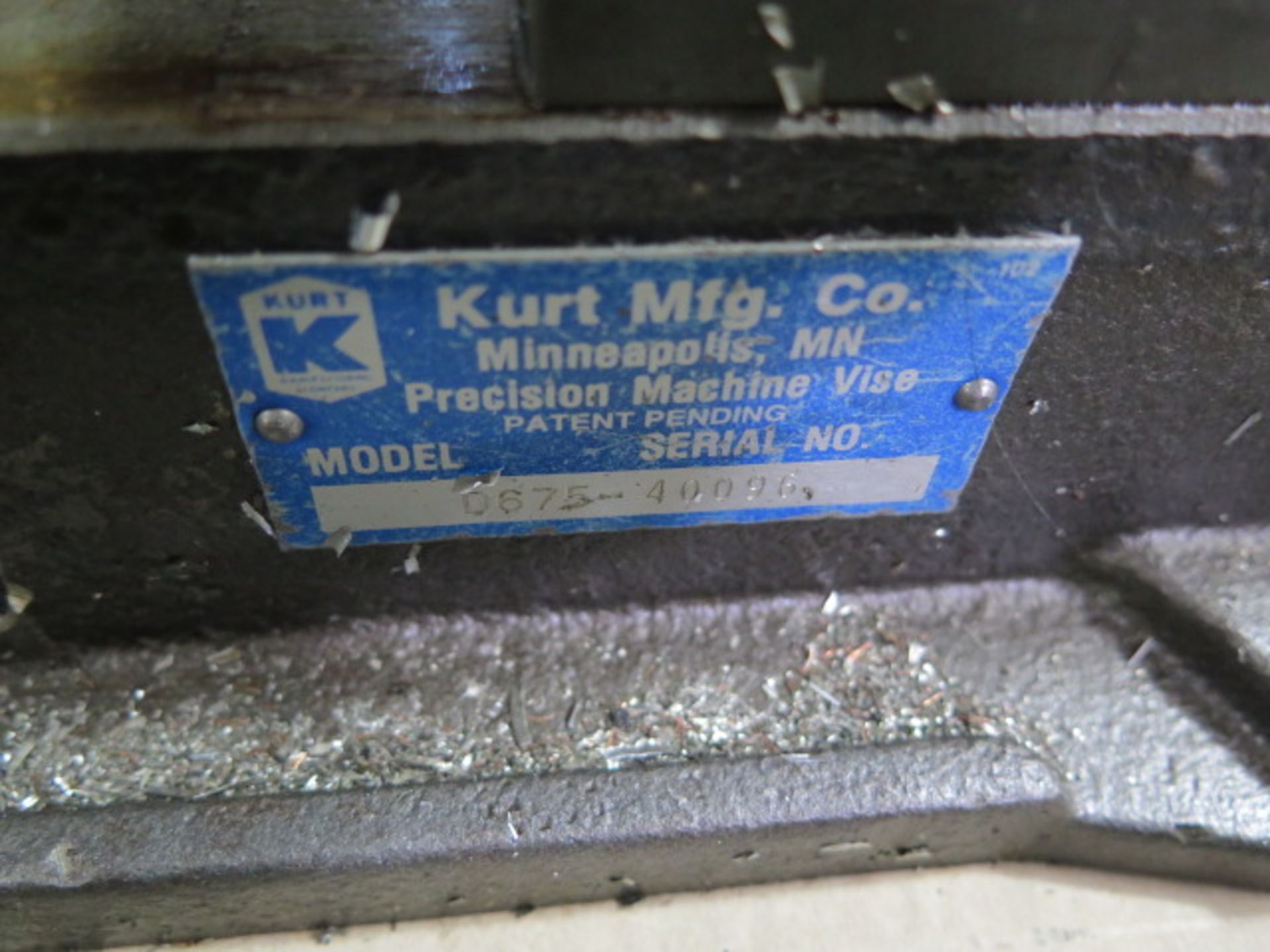 Kurt D675 6" Angle-Lock Vise (SOLD AS-IS - NO WARRANTY) - Image 3 of 3