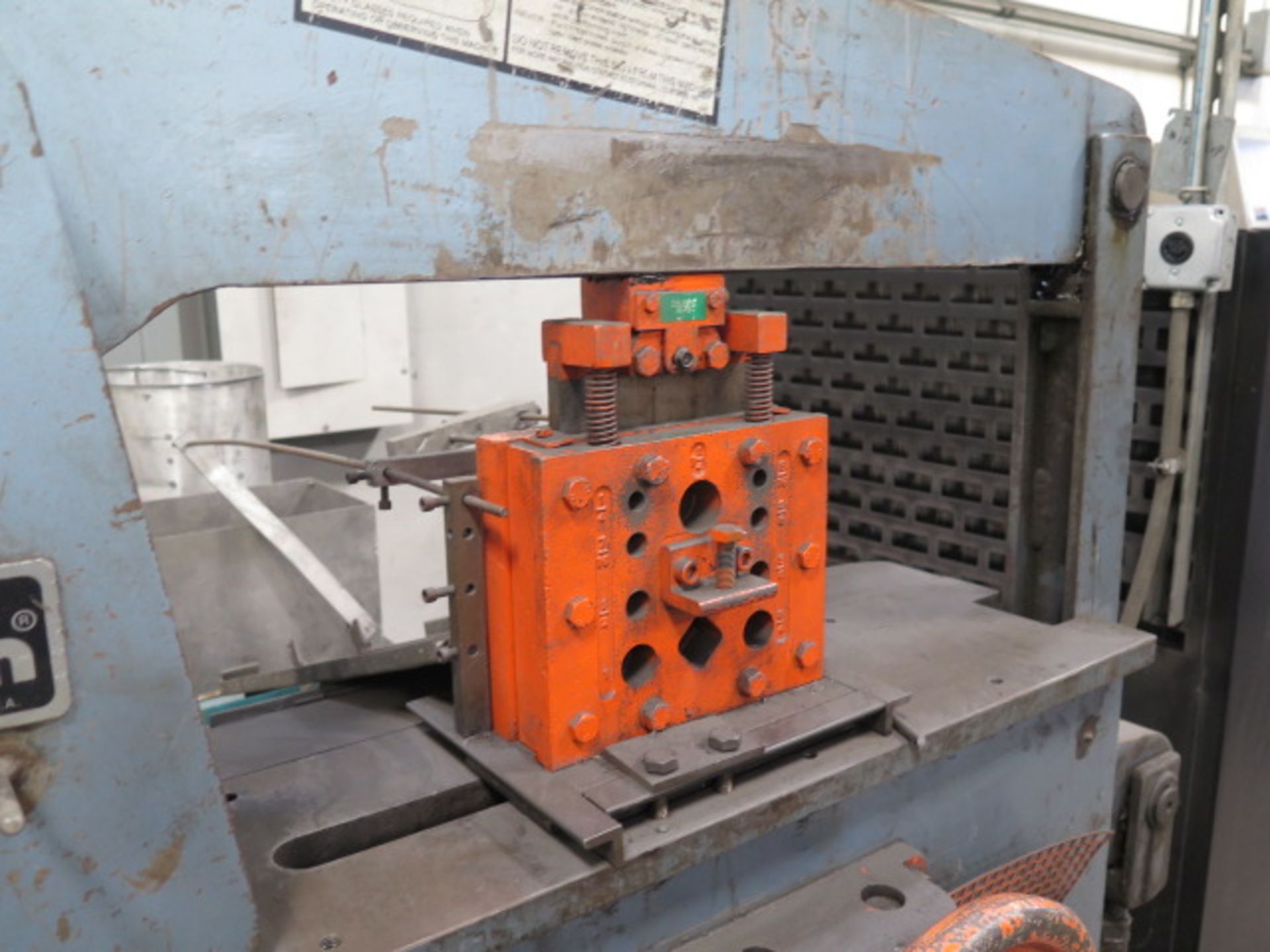 Scotchman 65 Ton Ironworker w/ Punch Head, 1 ¼” Bar Shear, 24” Flat Shear, Coping Notcher SOLD AS IS - Image 5 of 13