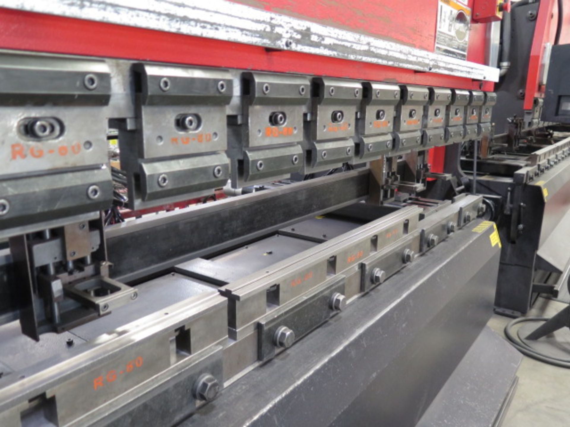 2000 Amada RG-80 80 Ton x 8’ CNC Press Brake s/n 811958 w/ NC9-EX II, 94.6” Table SOLD AS IS - Image 4 of 15