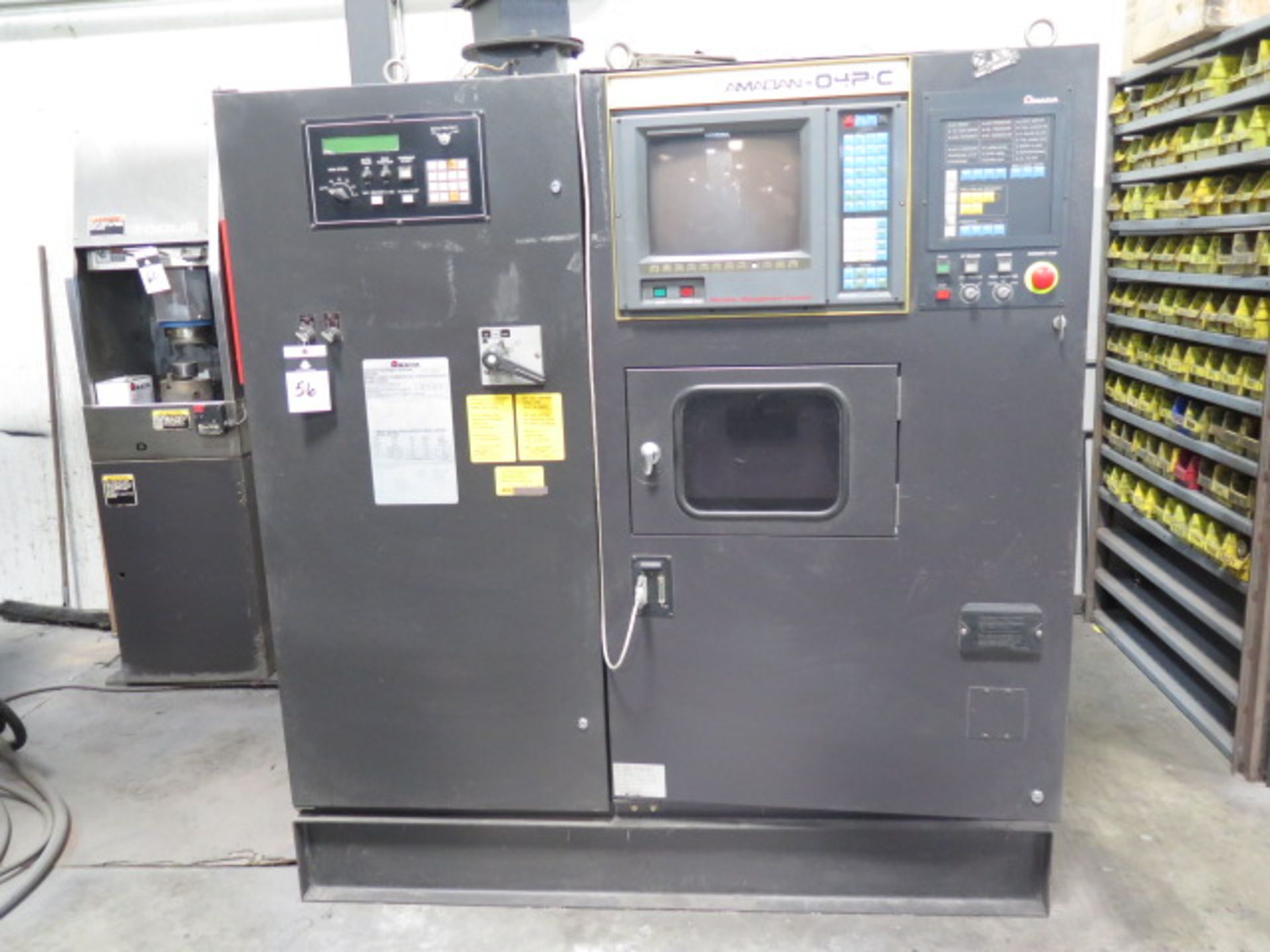 Amada VIPROS 345 30 Ton 59-Station CNC Turret Punch, s/n AVP45002 w/ O4P-C Controls. SOLD AS IS - Image 14 of 25